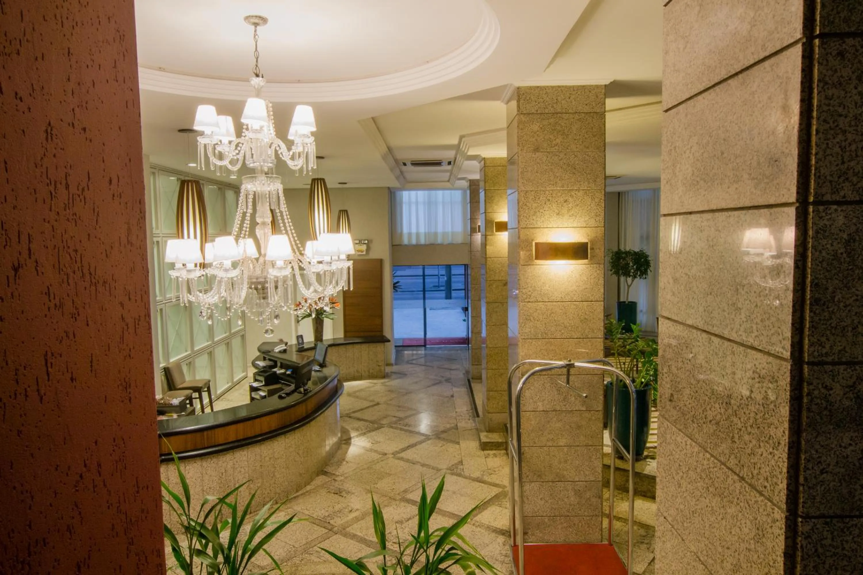 Lobby or reception in SJ Royal - San Juan Curitiba