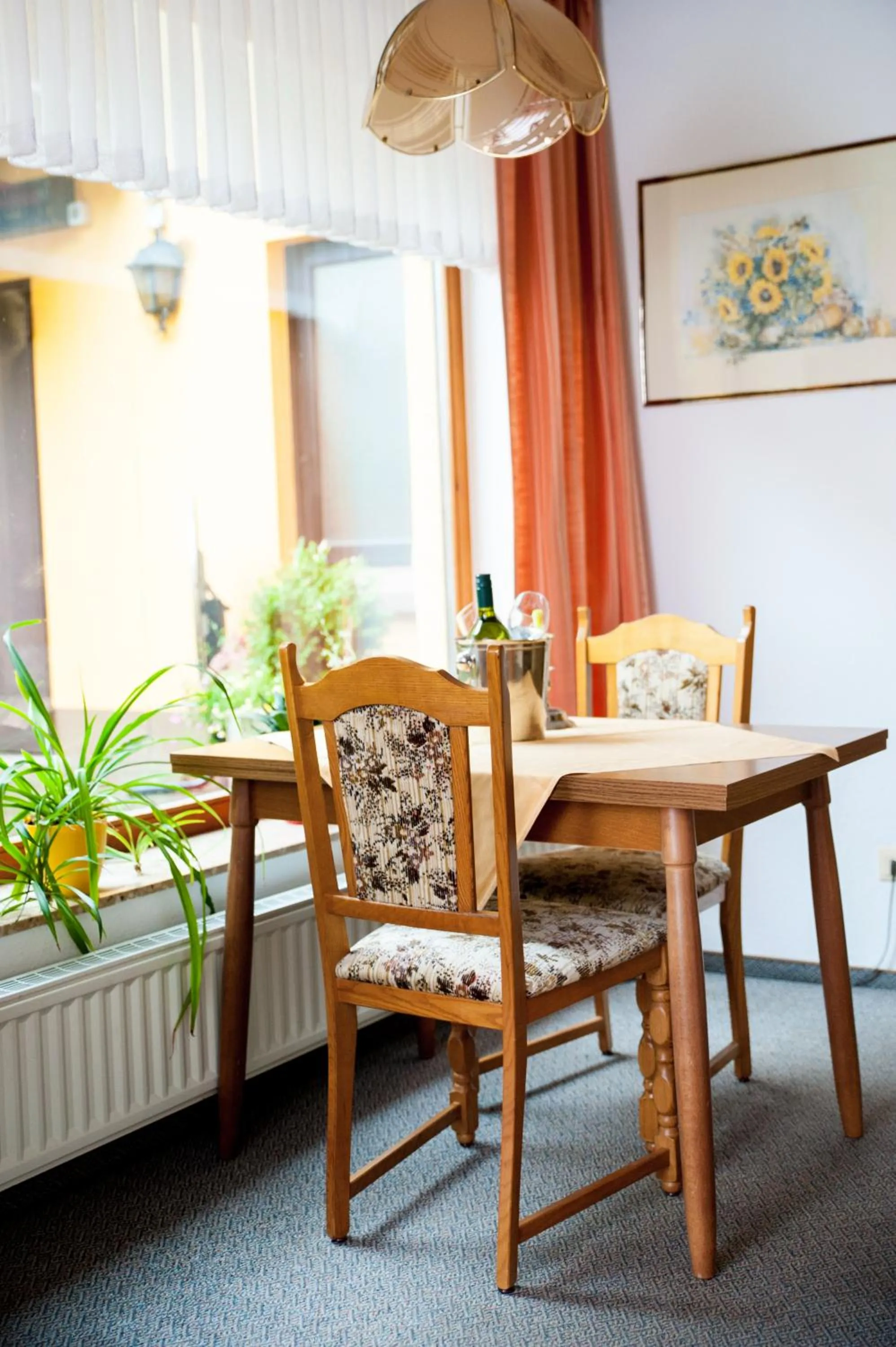 Seating area in Ferienapartments Schnibbe