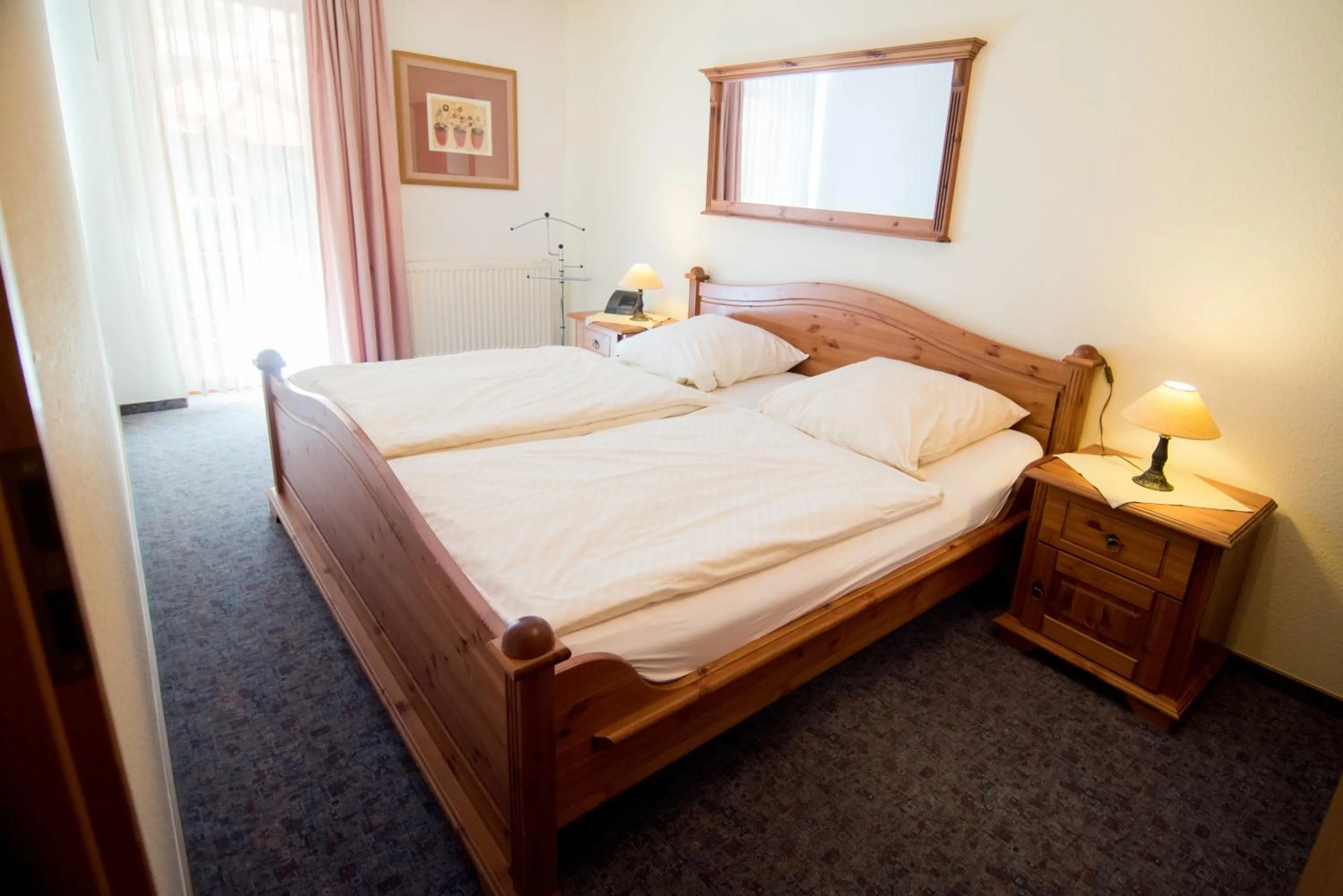 Bedroom, Bed in Ferienapartments Schnibbe