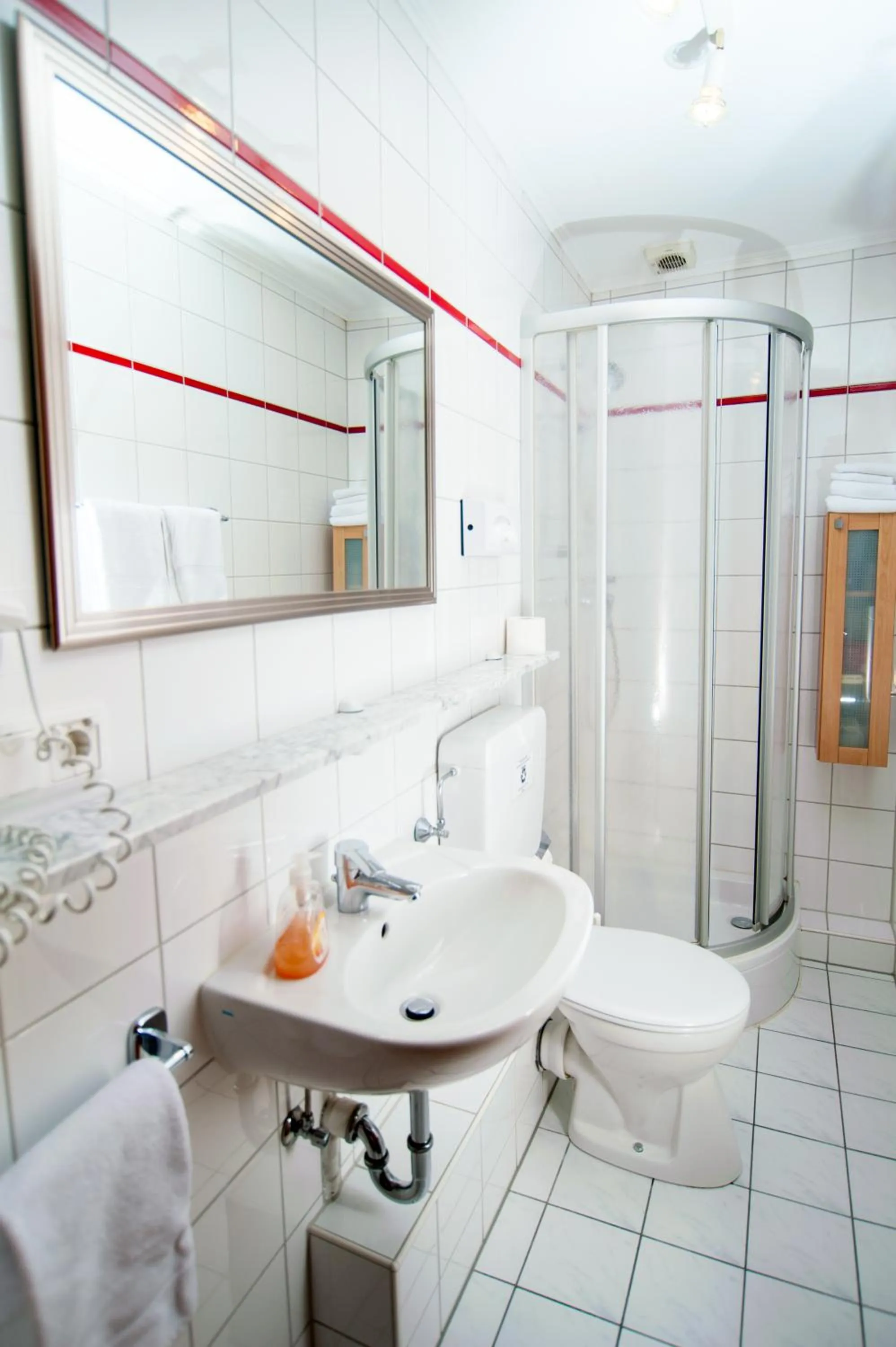 Bathroom in Ferienapartments Schnibbe