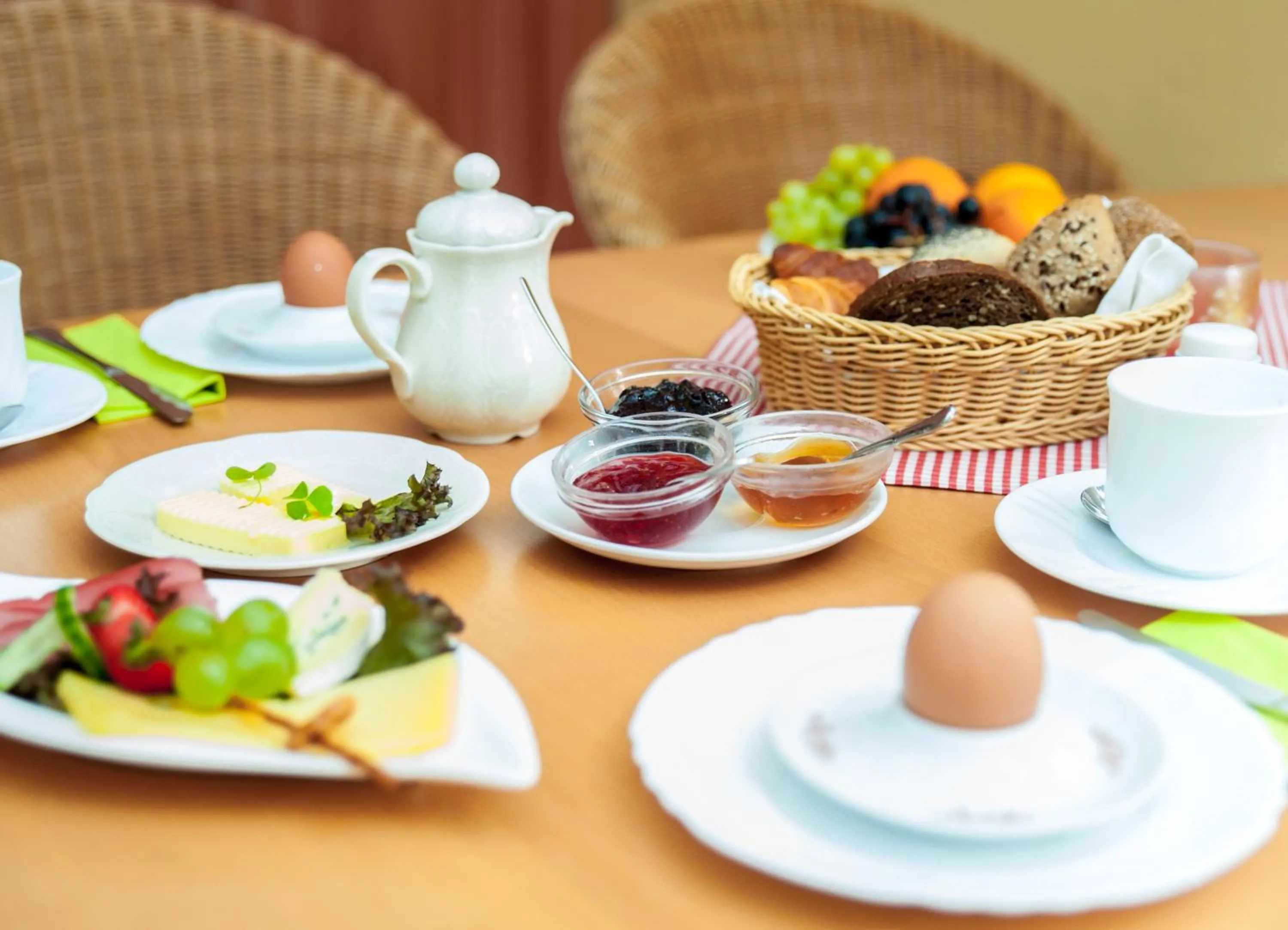 Food close-up in Ferienapartments Schnibbe