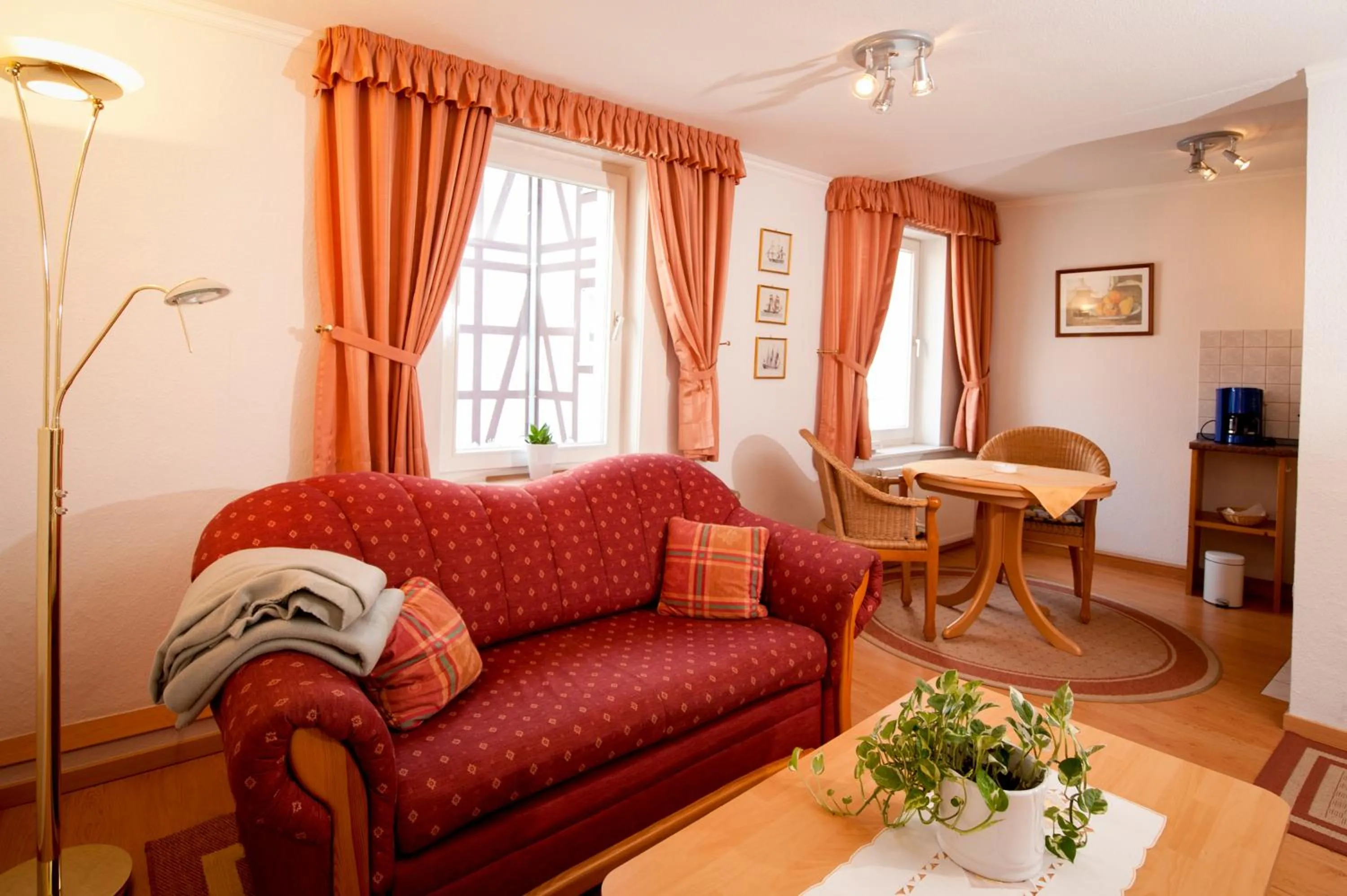 Living room in Ferienapartments Schnibbe