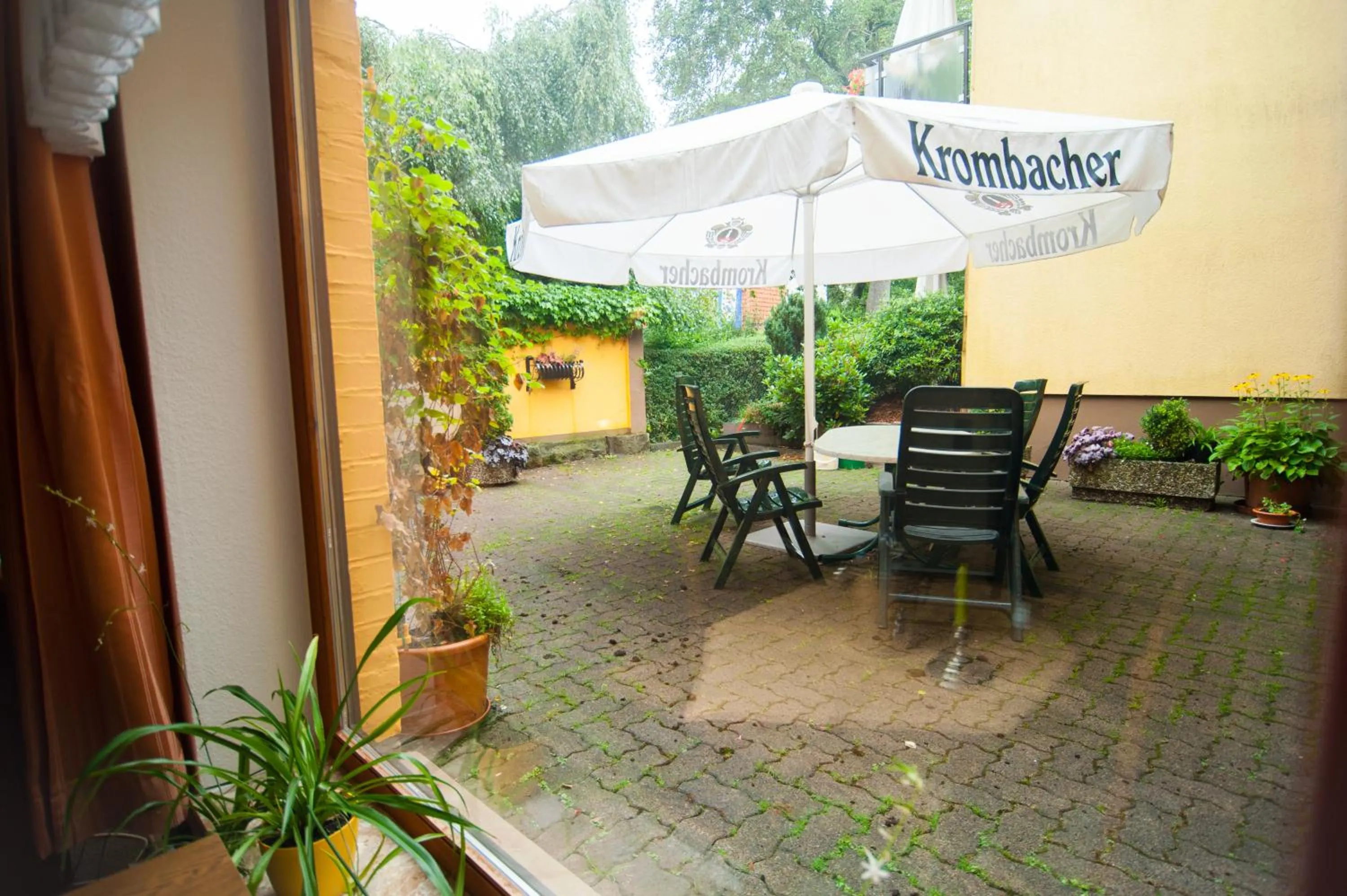 Patio in Ferienapartments Schnibbe