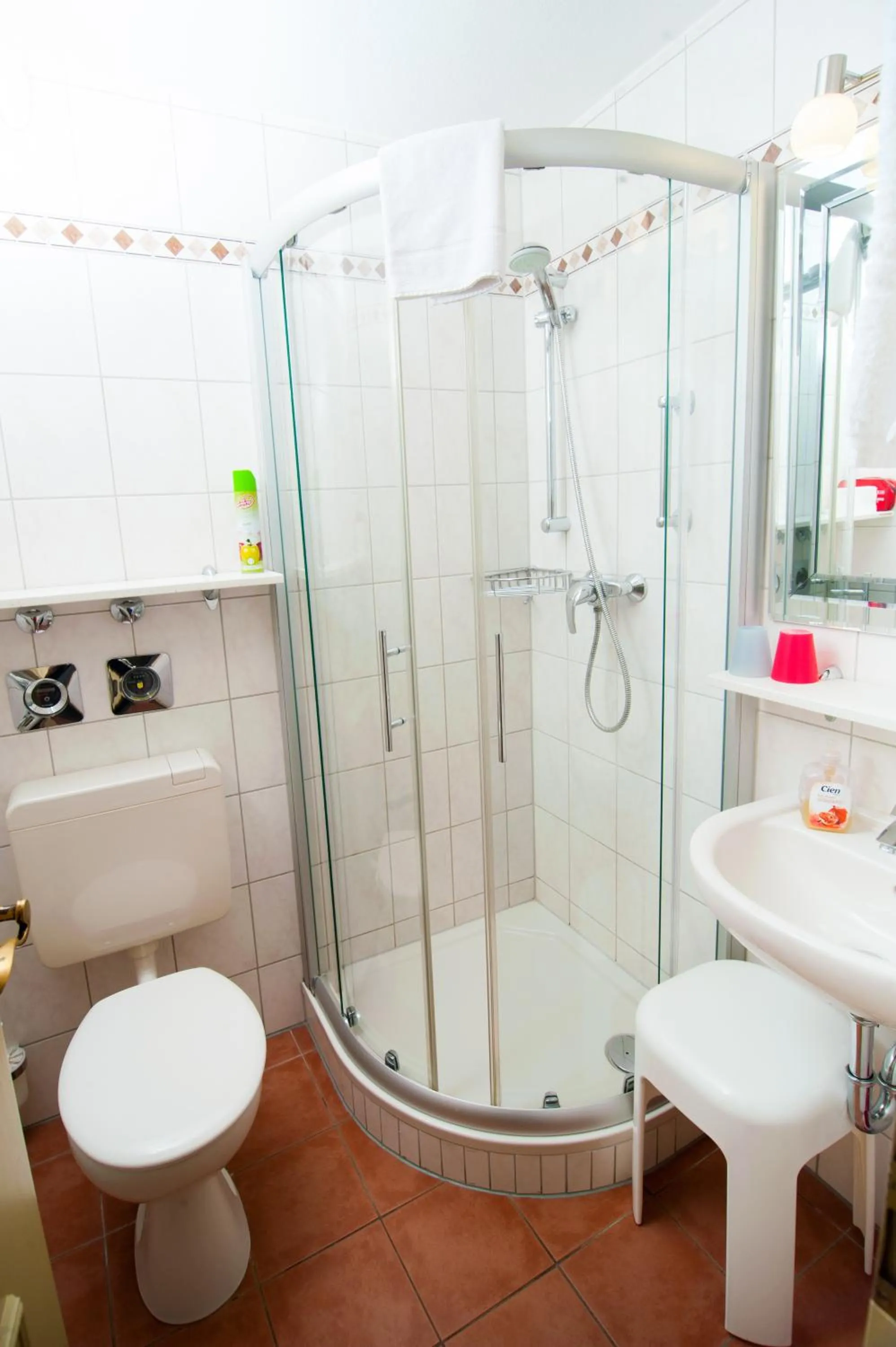 Bathroom in Ferienapartments Schnibbe