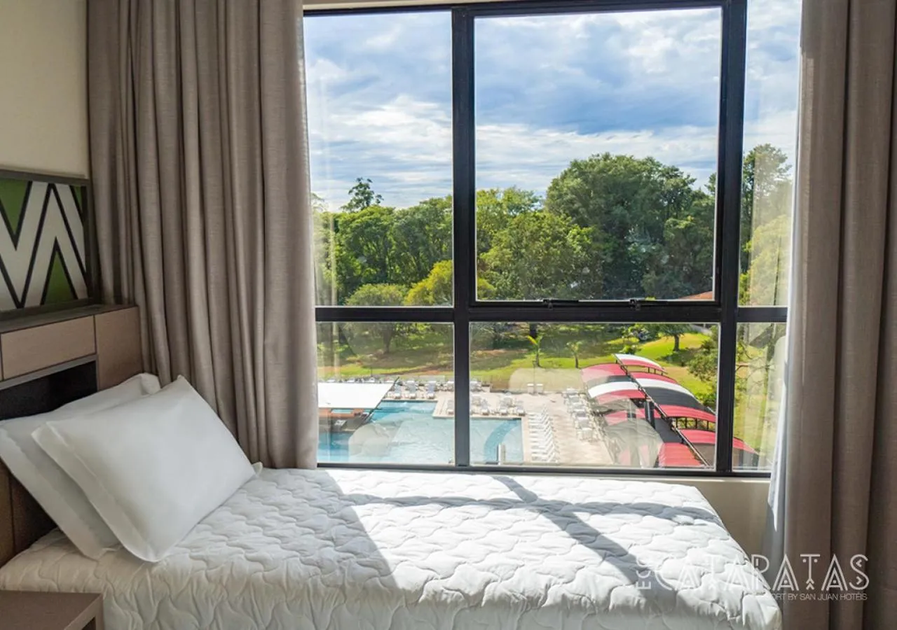 Bedroom, Bed in Complexo Eco Cataratas Resort by SJ