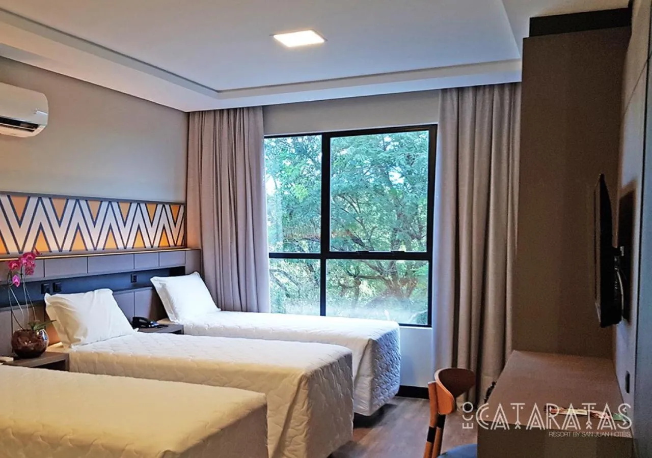 Bed in Complexo Eco Cataratas Resort by SJ