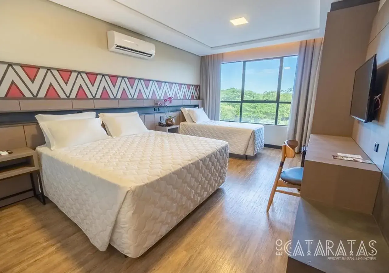 View (from property/room), Bed in Complexo Eco Cataratas Resort by SJ View (from property/room), Bed in Complexo Eco Cataratas Resort by SJ
