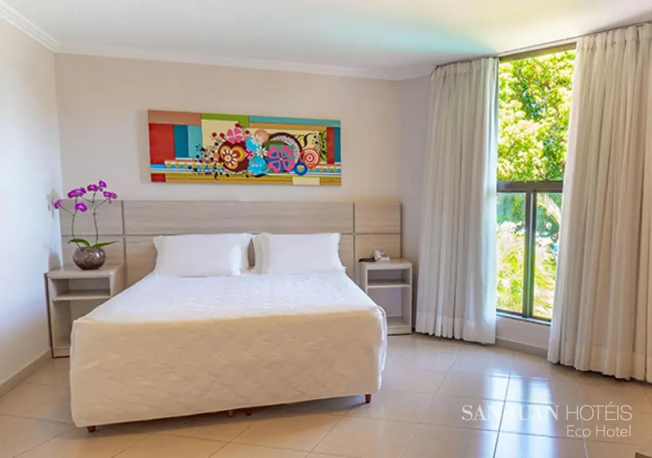 Property logo or sign, Bed in Complexo Eco Cataratas Resort by SJ Property logo or sign, Bed in Complexo Eco Cataratas Resort by SJ