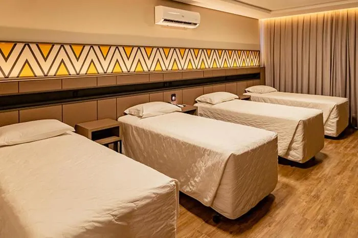 Bed in Complexo Eco Cataratas Resort by SJ