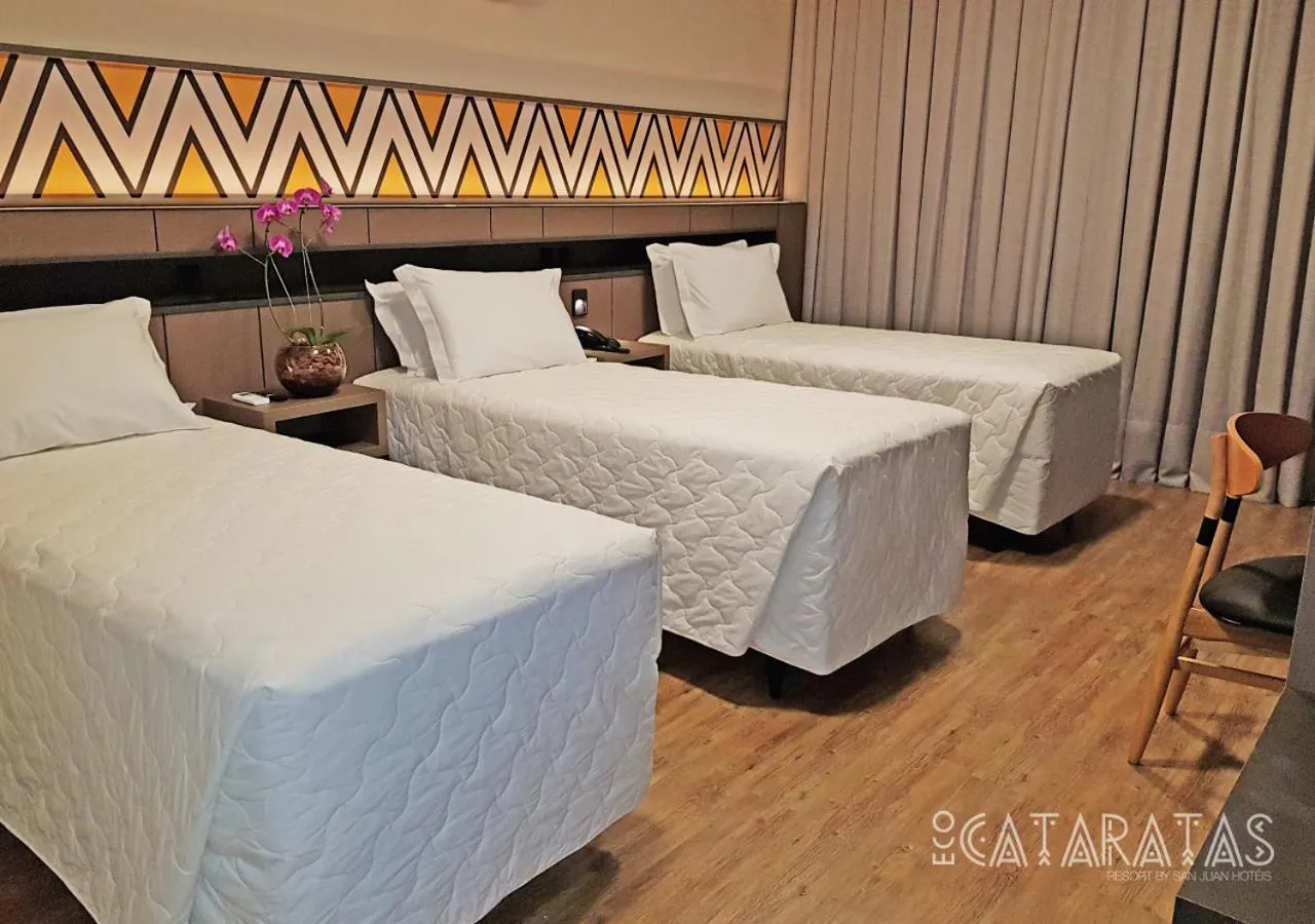 Bed in Complexo Eco Cataratas Resort by SJ