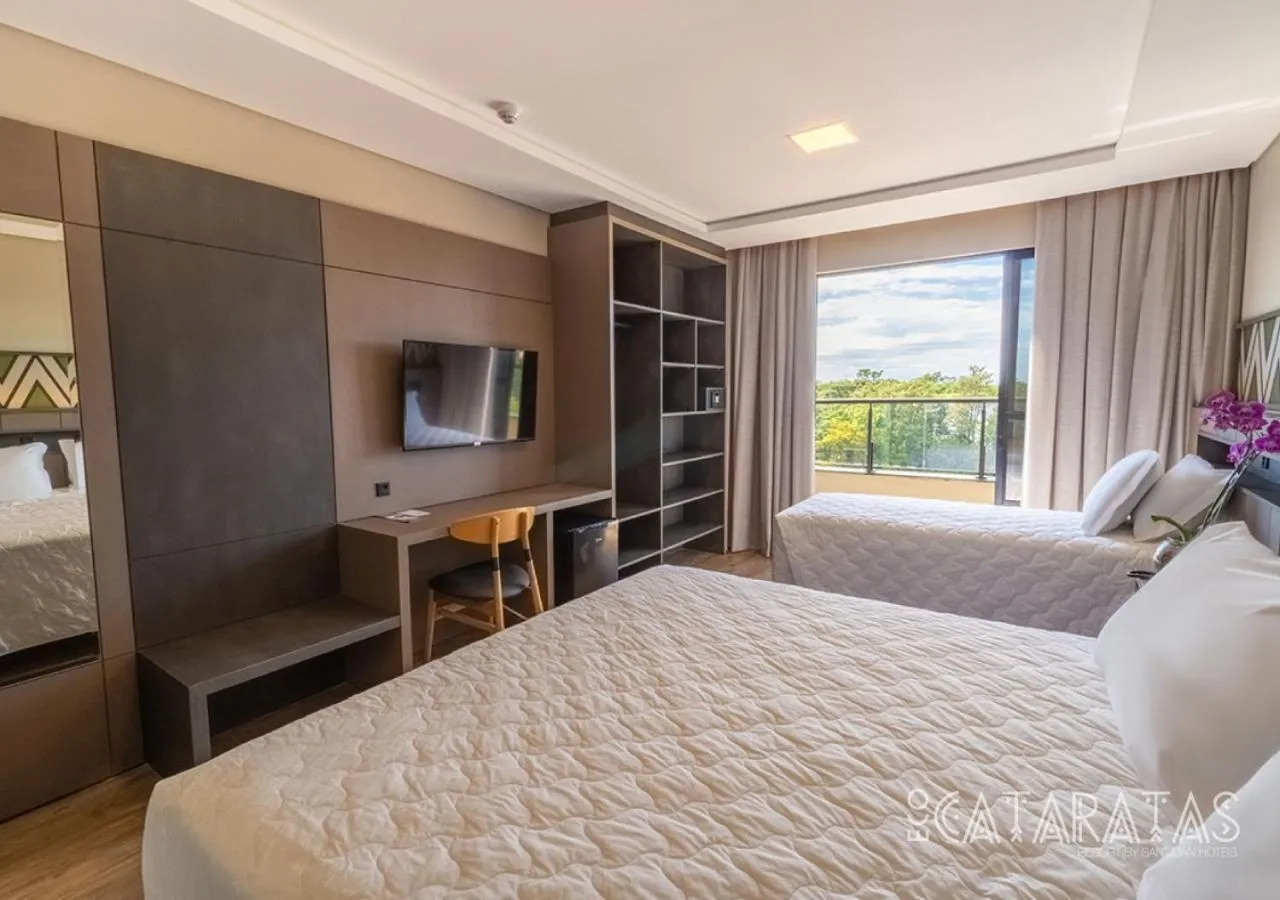 Bed in Complexo Eco Cataratas Resort by SJ