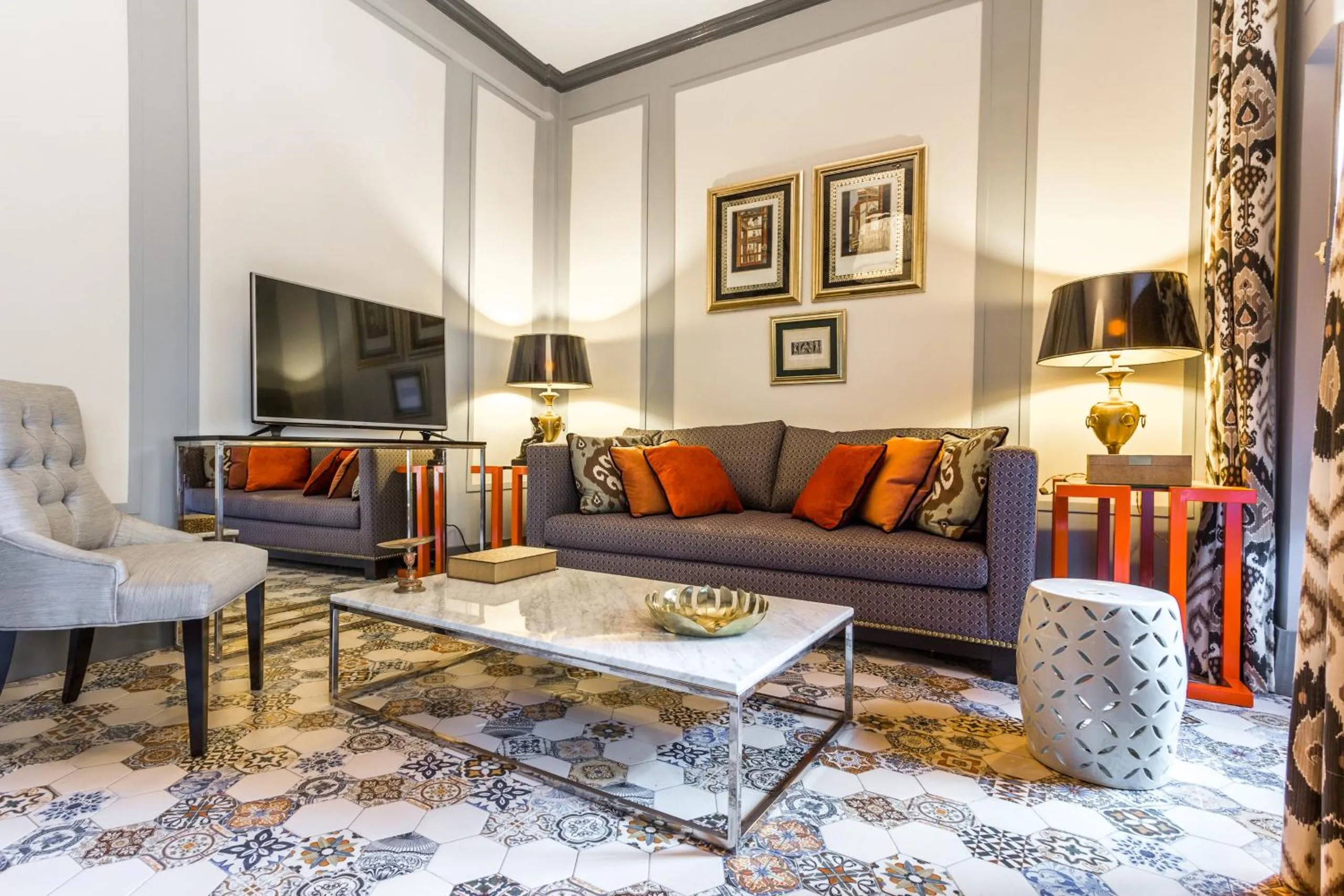 Communal lounge/ TV room in Puerta de la victoria