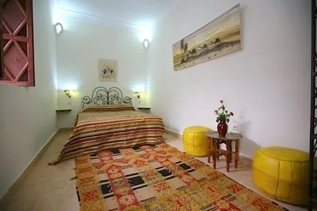 Photo of the whole room, Bed in Riad Morgane