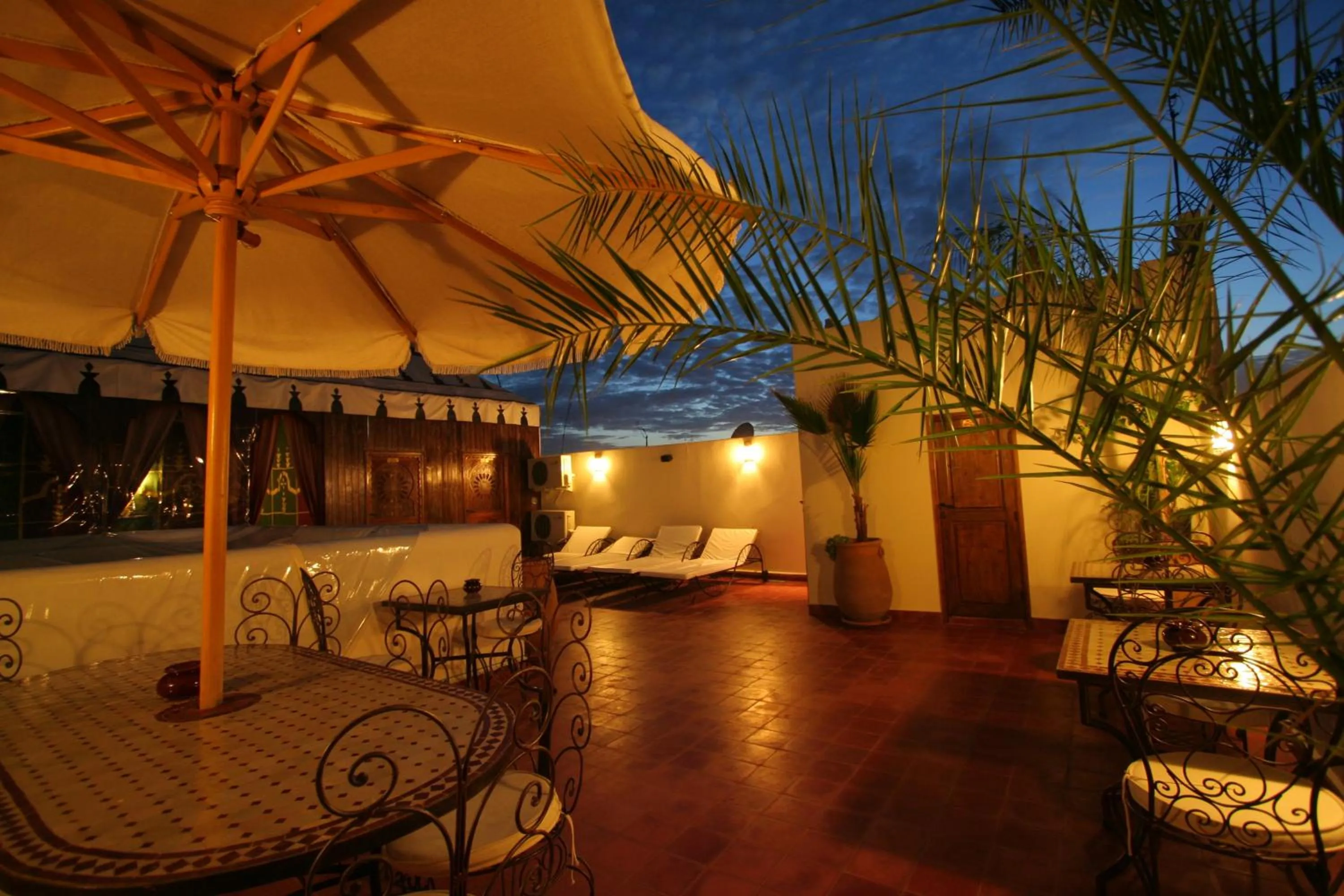 Balcony/Terrace in Riad Morgane