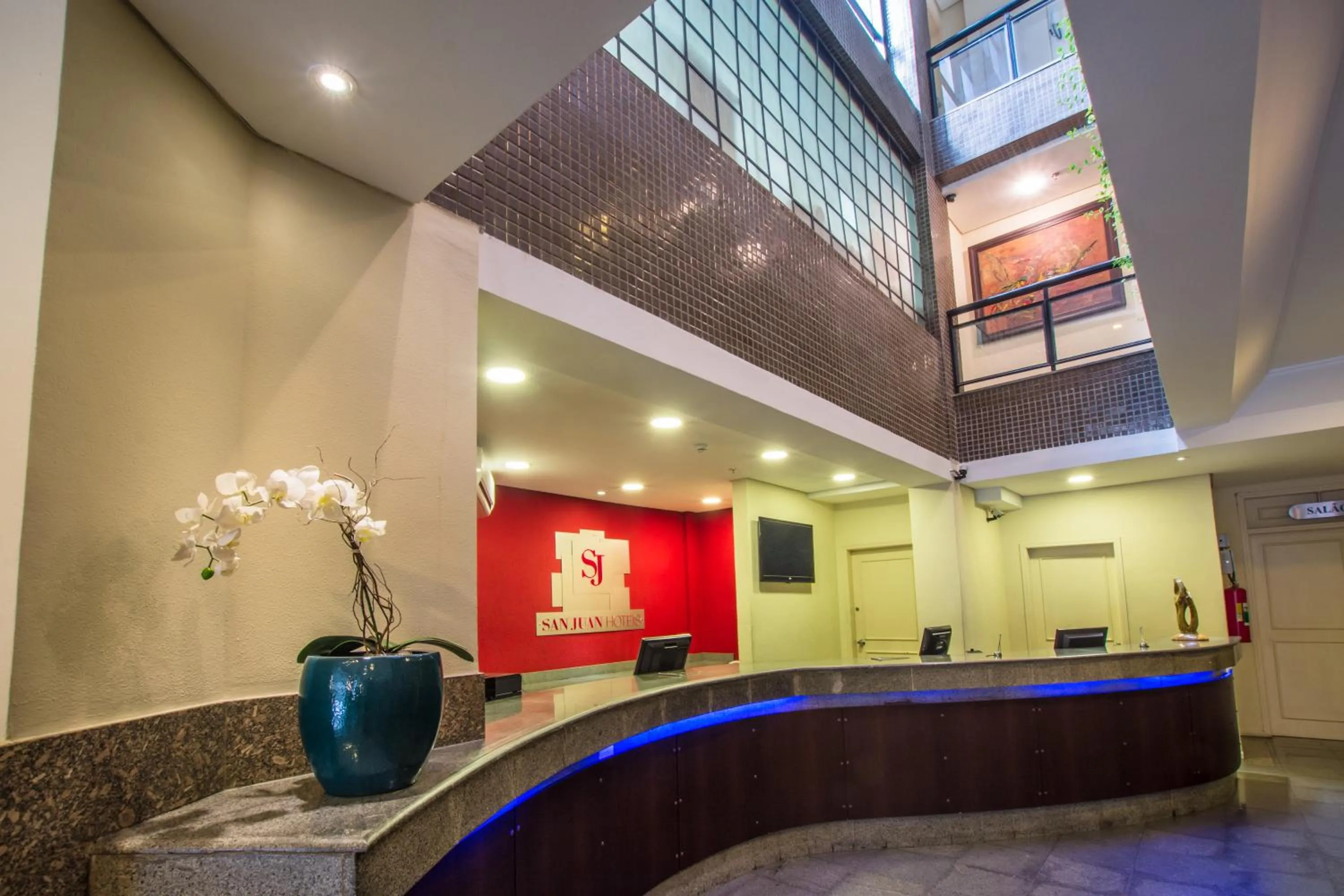 Lobby or reception in SJ Business - San Juan São Paulo