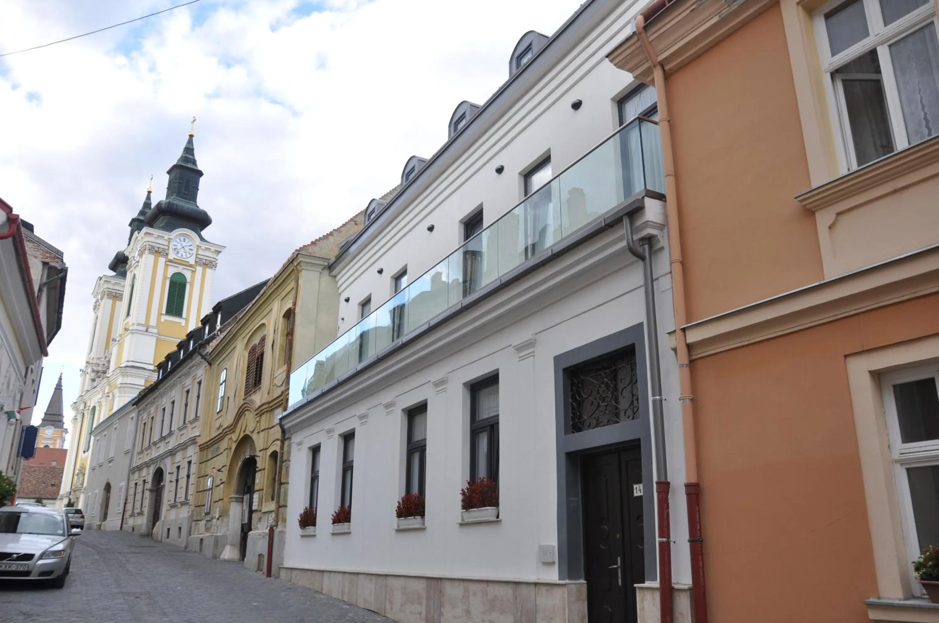 Property building in Centrál Vendégház Székesfehérvár