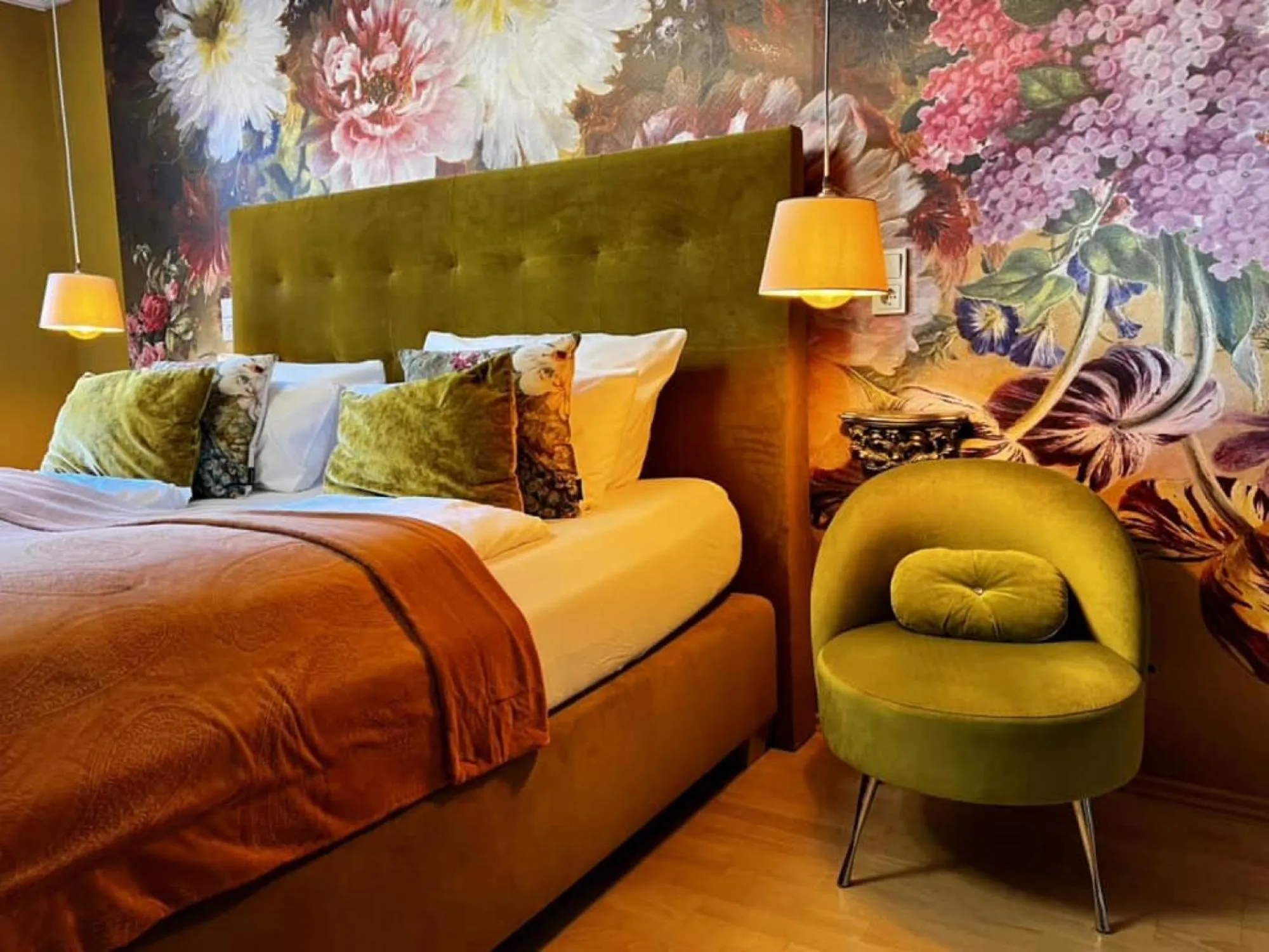 Bedroom, Bed in Boutique Hotel & Bio Wirtshaus Schwarzer Bock