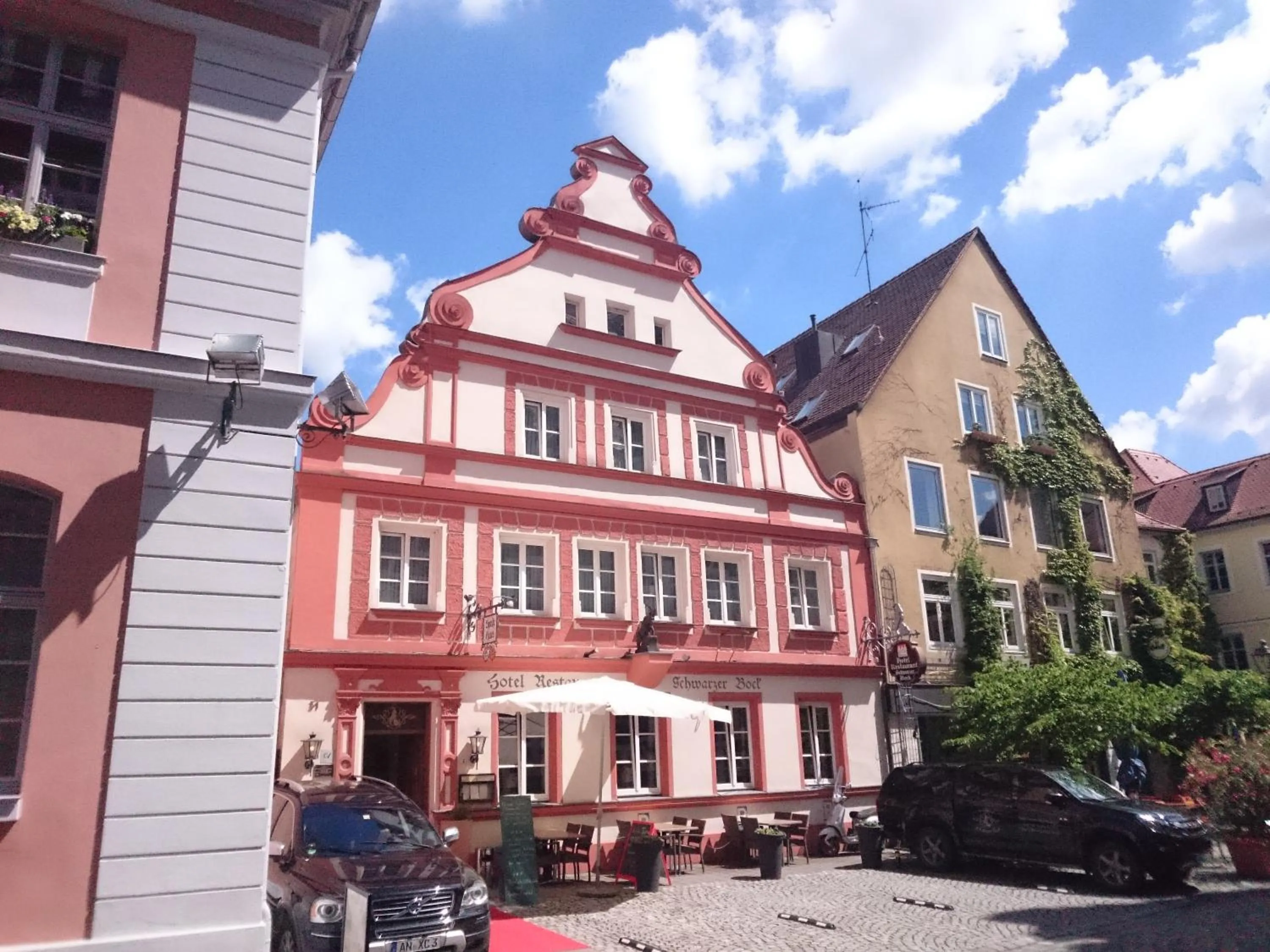 Property building in Boutique Hotel & Bio Wirtshaus Schwarzer Bock
