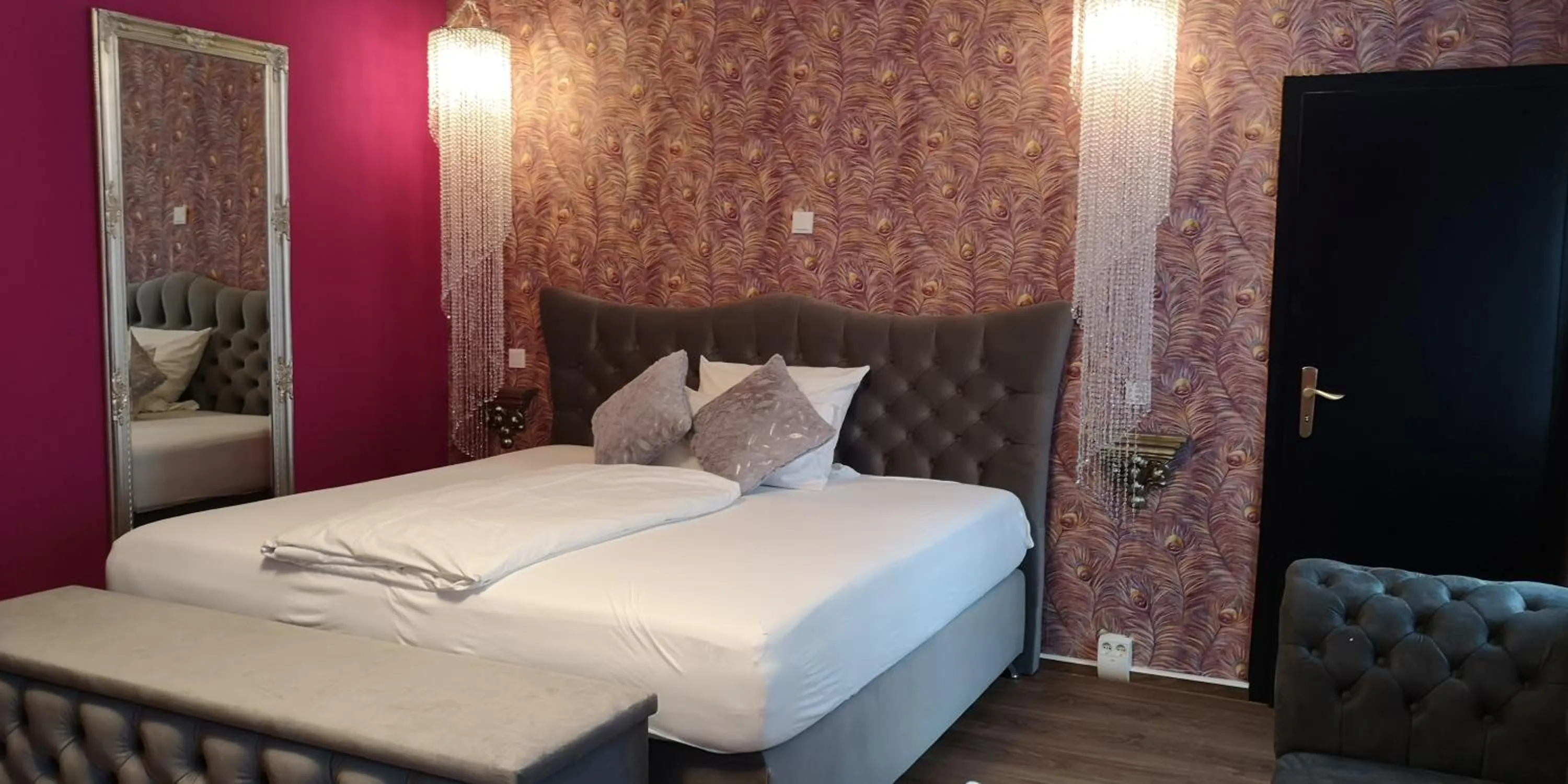 Bed in Boutique Hotel & Bio Wirtshaus Schwarzer Bock