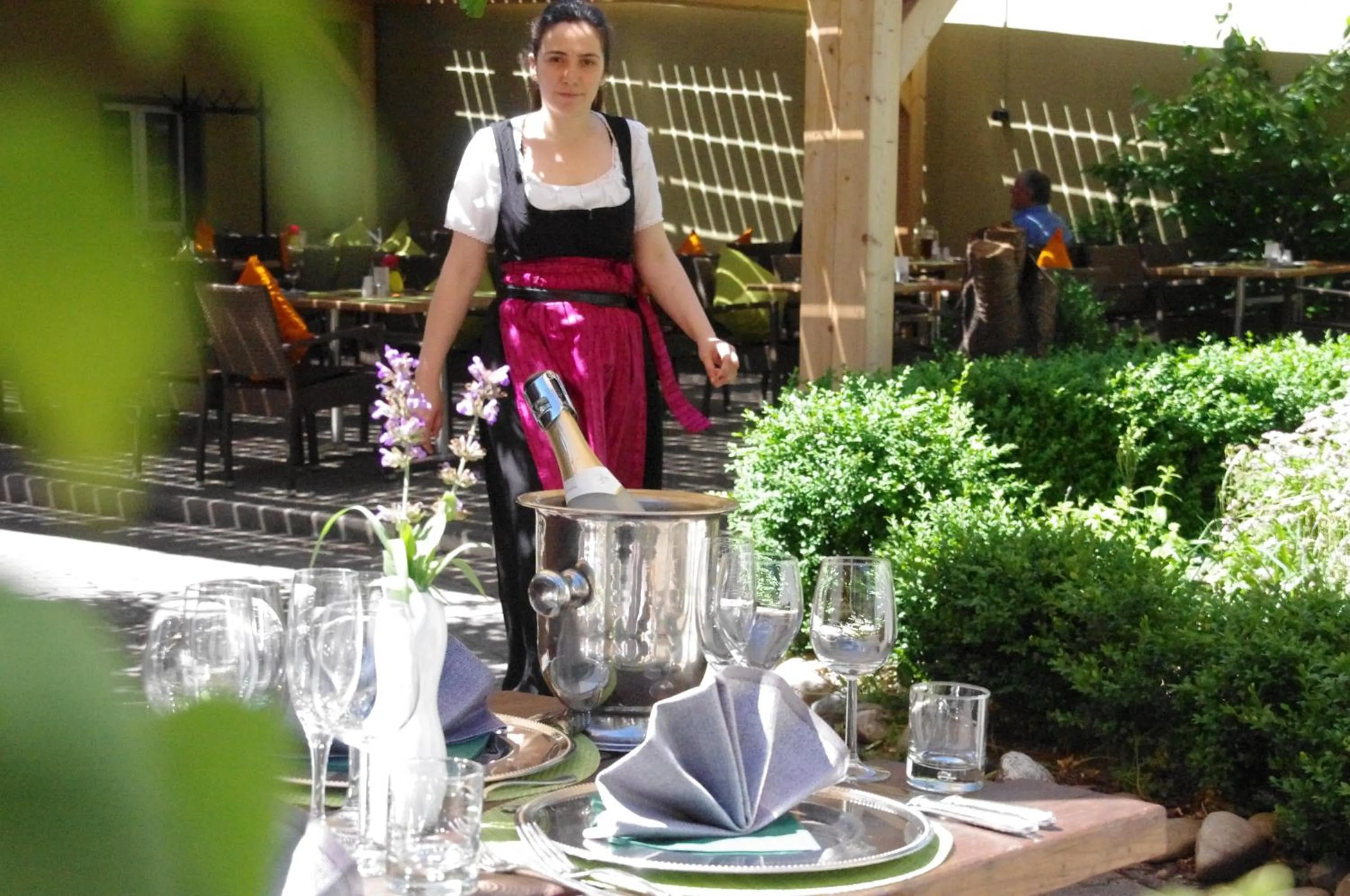 Food close-up in Boutique Hotel & Bio Wirtshaus Schwarzer Bock