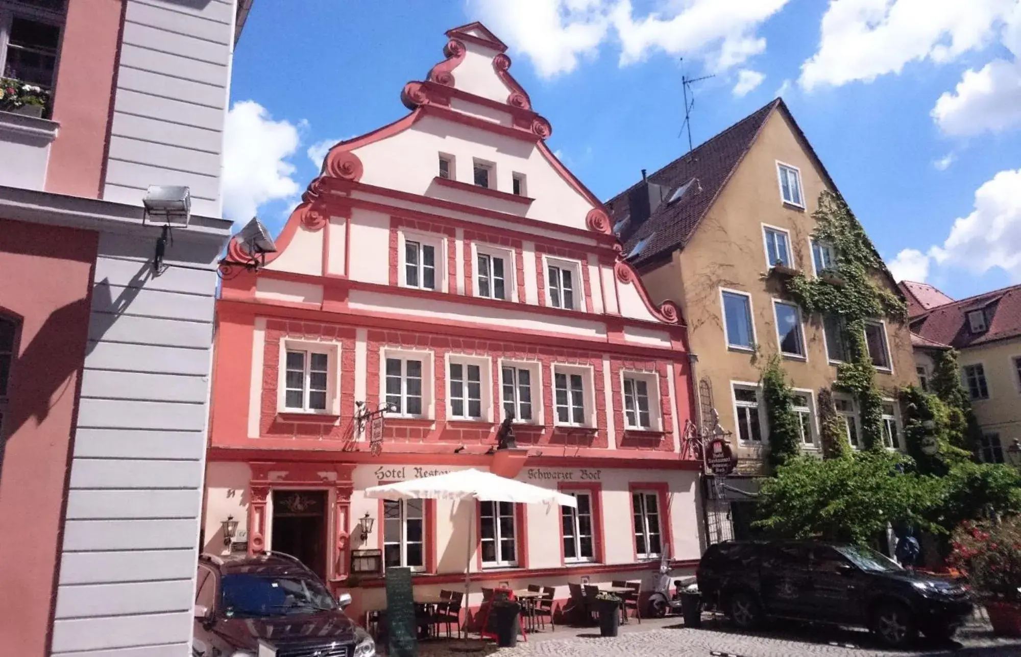 Street view in Boutique Hotel & Bio Wirtshaus Schwarzer Bock Street view in Boutique Hotel & Bio Wirtshaus Schwarzer Bock