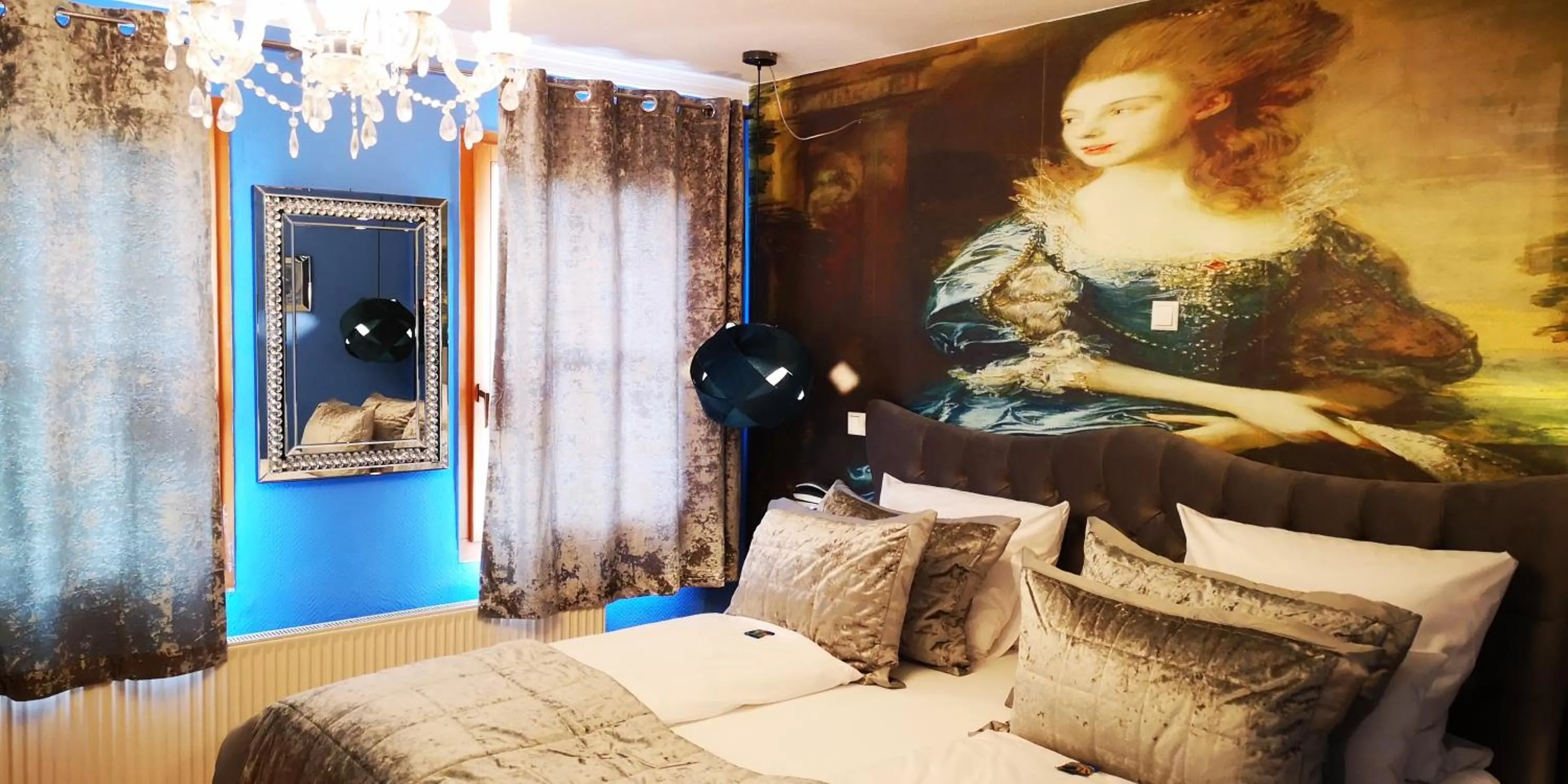 Bed in Boutique Hotel & Bio Wirtshaus Schwarzer Bock