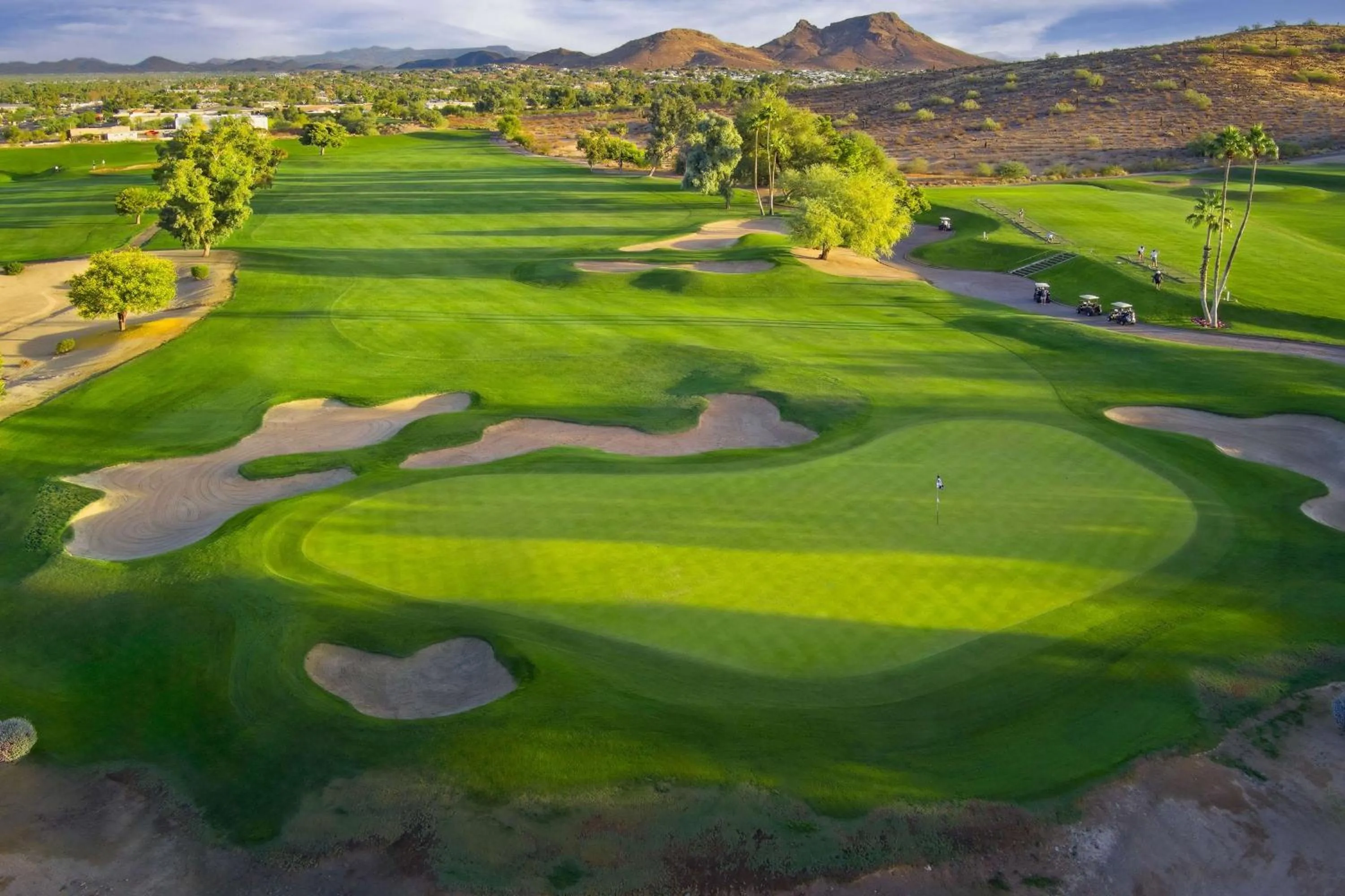 Golfcourse in Hilton Phoenix Tapatio Cliffs Resort