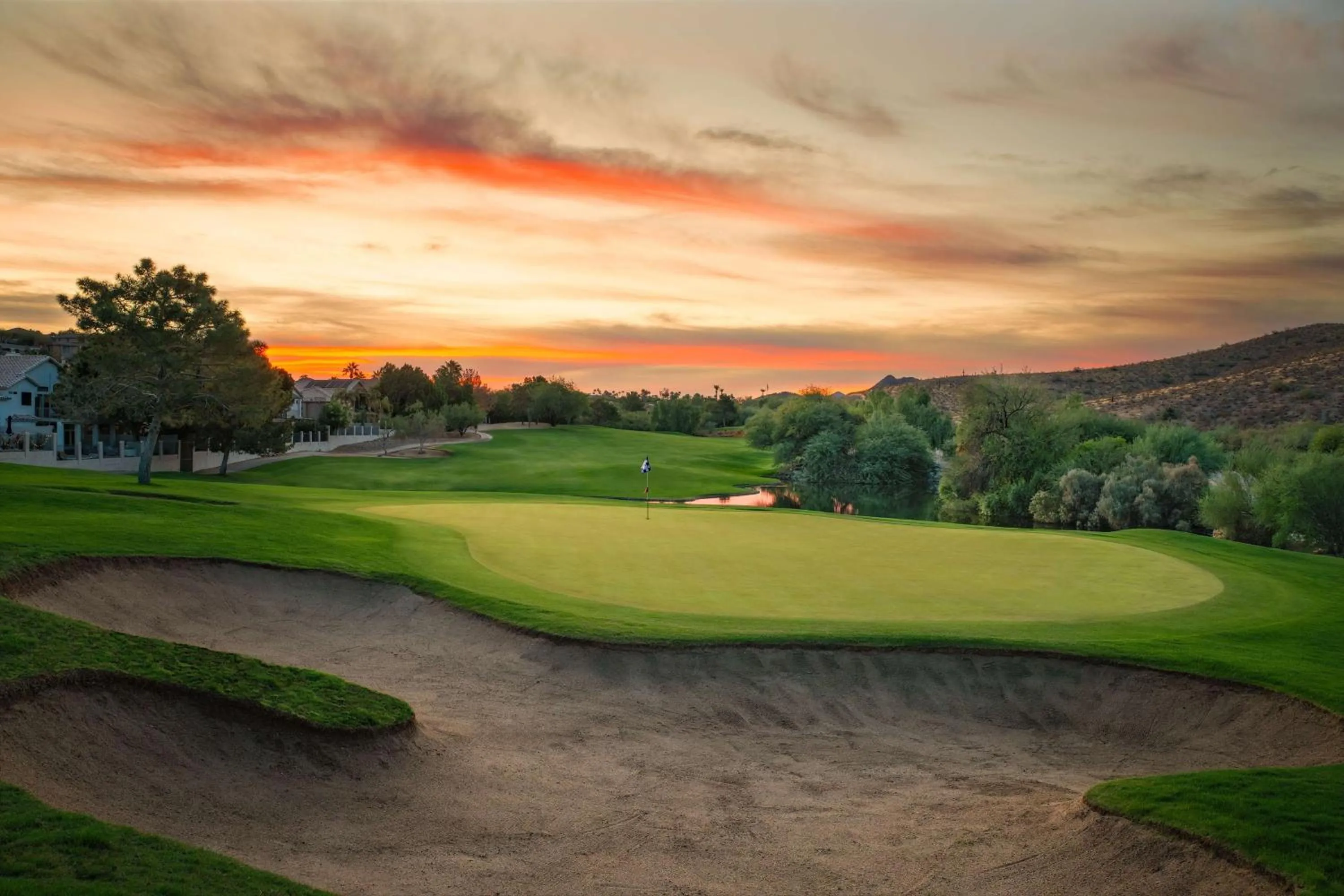 Golfcourse in Hilton Phoenix Tapatio Cliffs Resort