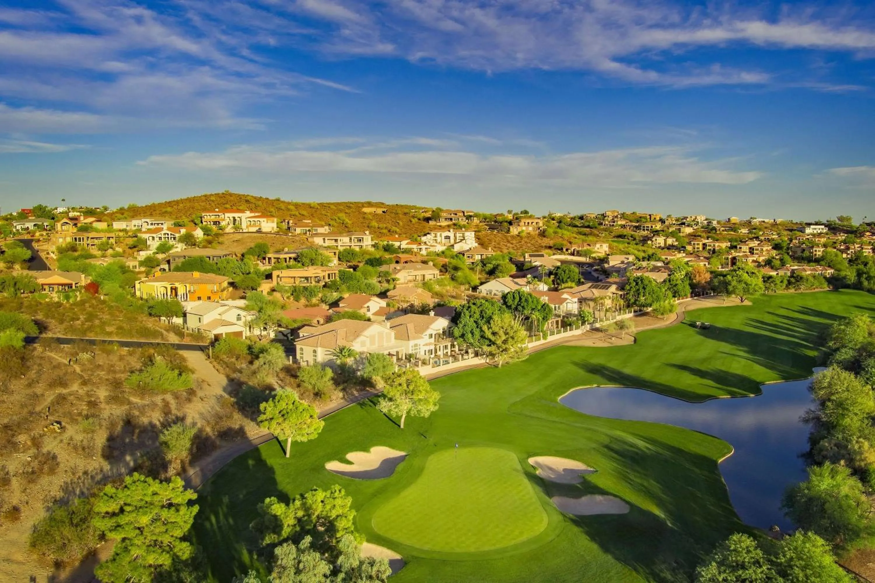 Golfcourse in Hilton Phoenix Tapatio Cliffs Resort