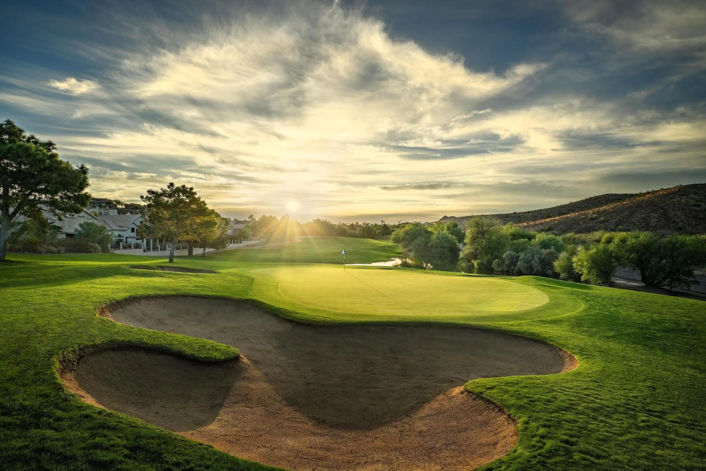 Golfcourse in Hilton Phoenix Tapatio Cliffs Resort