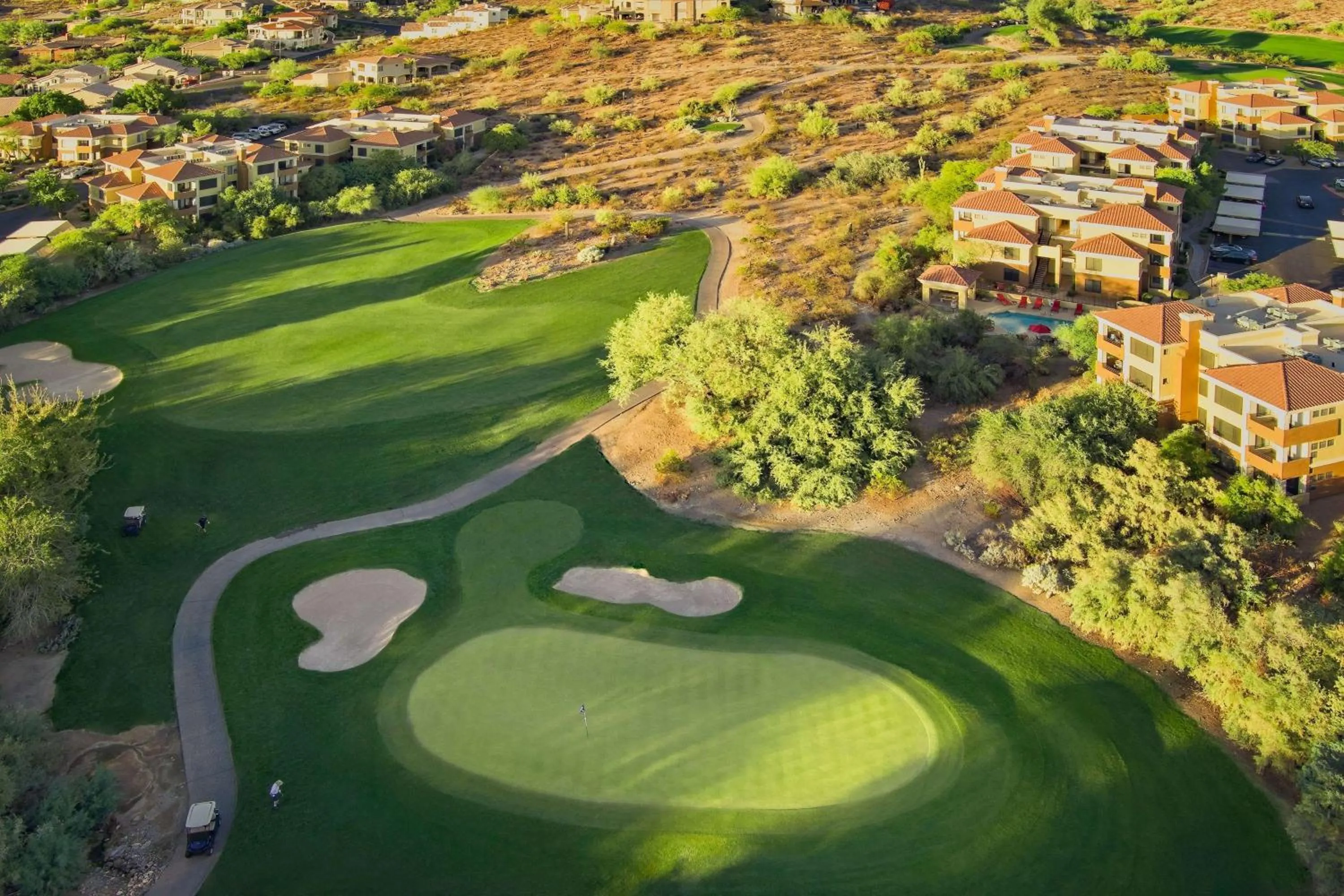 Golfcourse in Hilton Phoenix Tapatio Cliffs Resort
