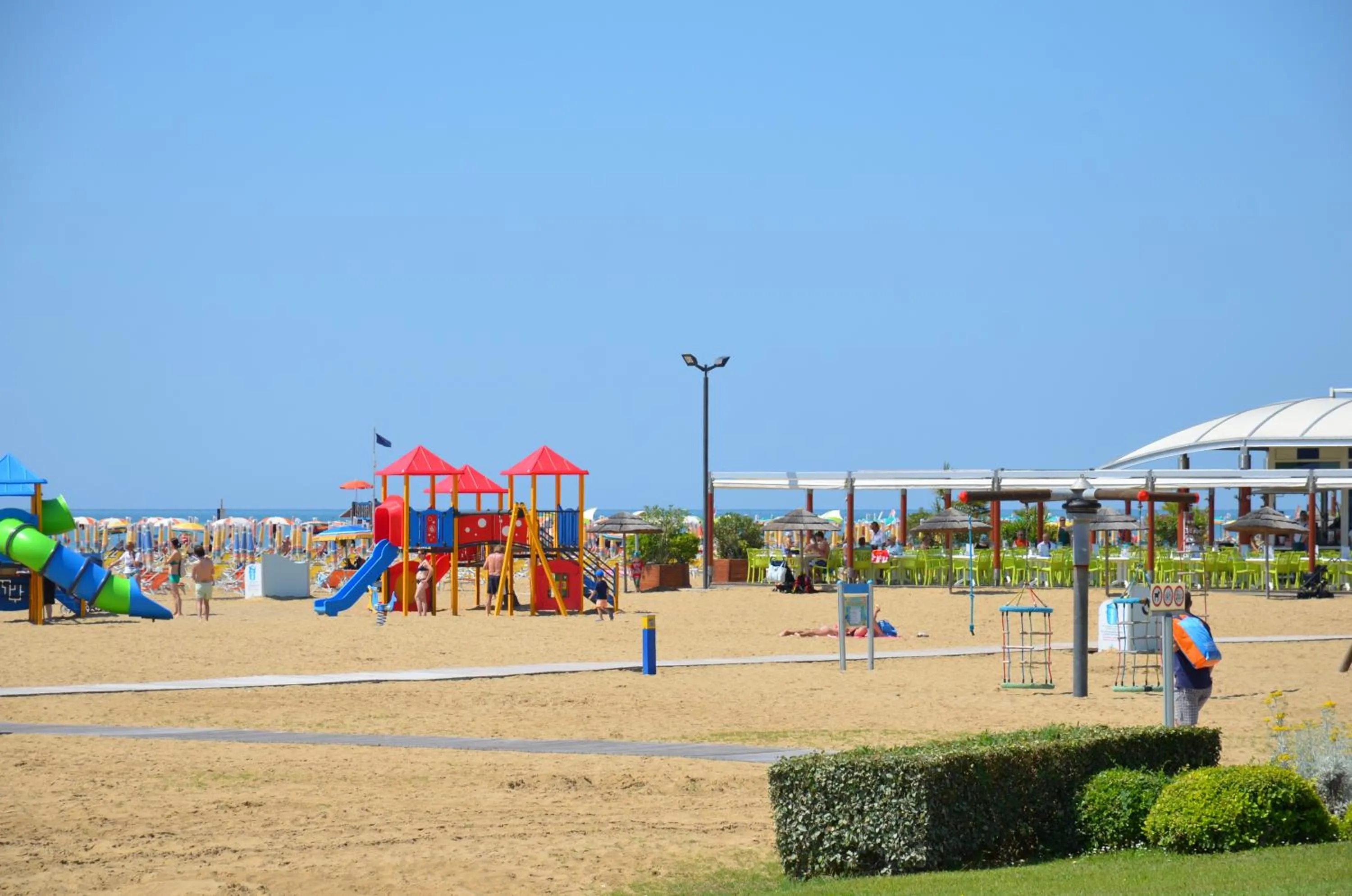 Children play ground in Appartamenti Marina Grande