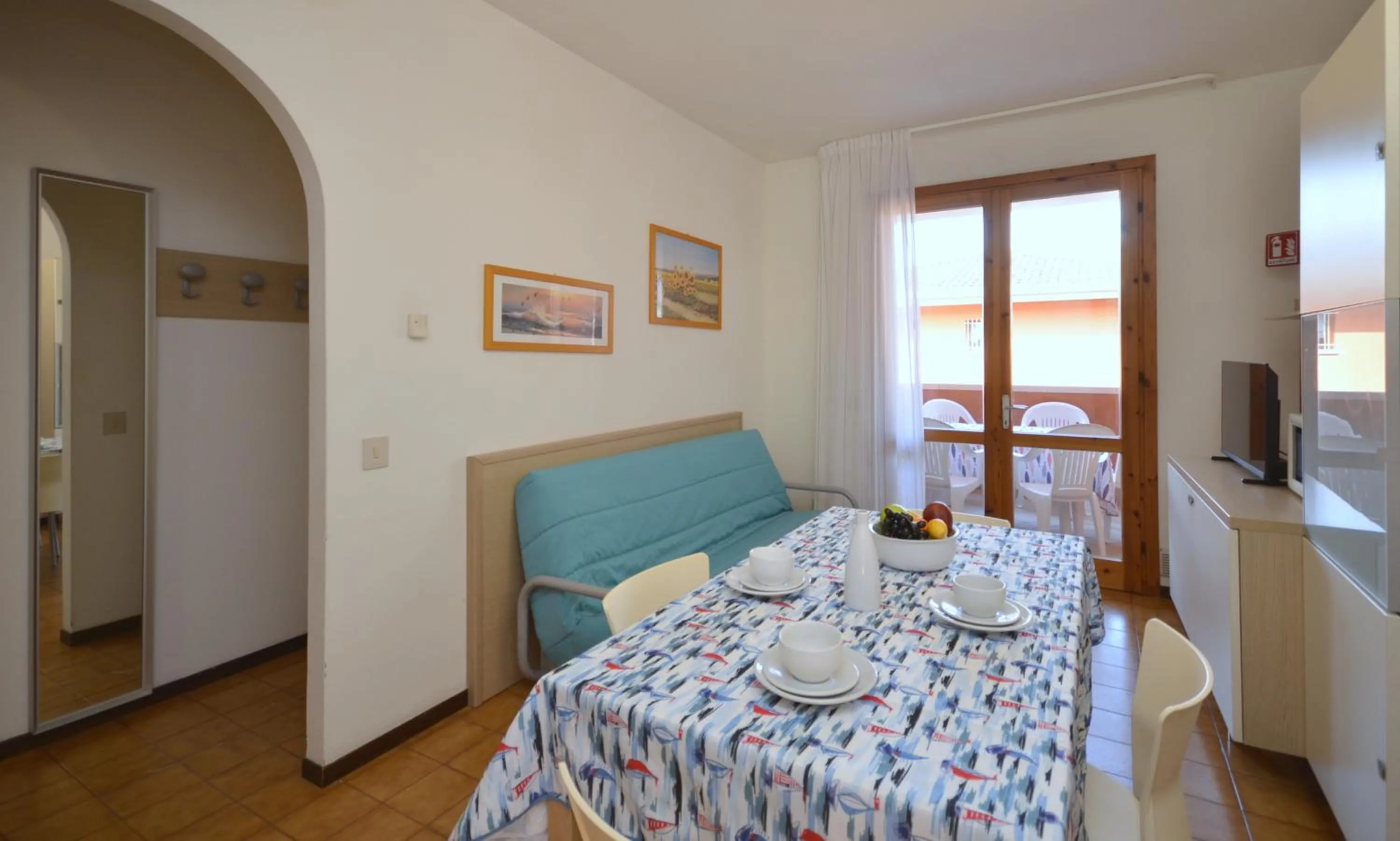 Kitchen or kitchenette, Bed in Villaggio Capistrano