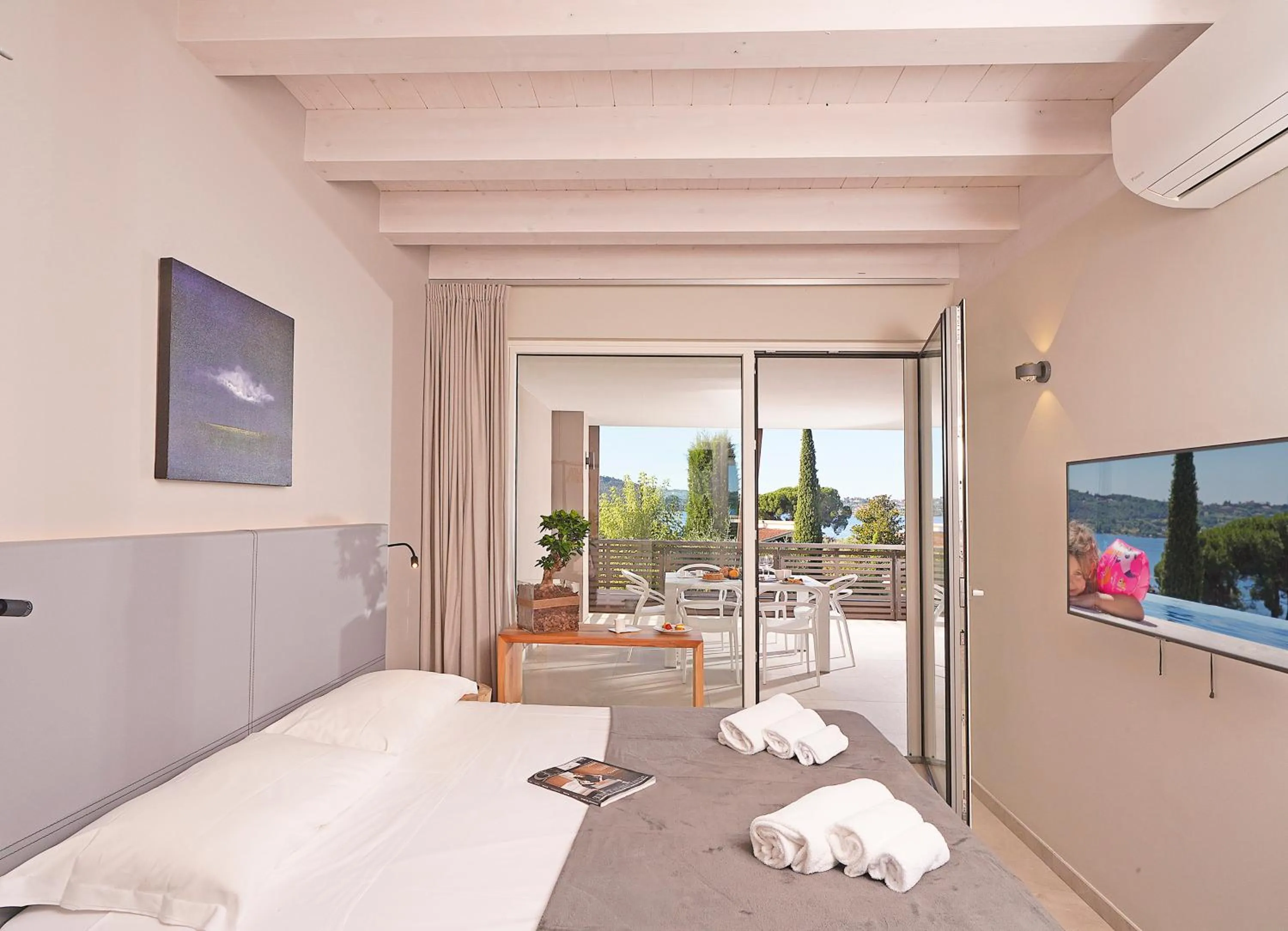 Bedroom, Bed in Lamasu RioVerde - Lago di Garda