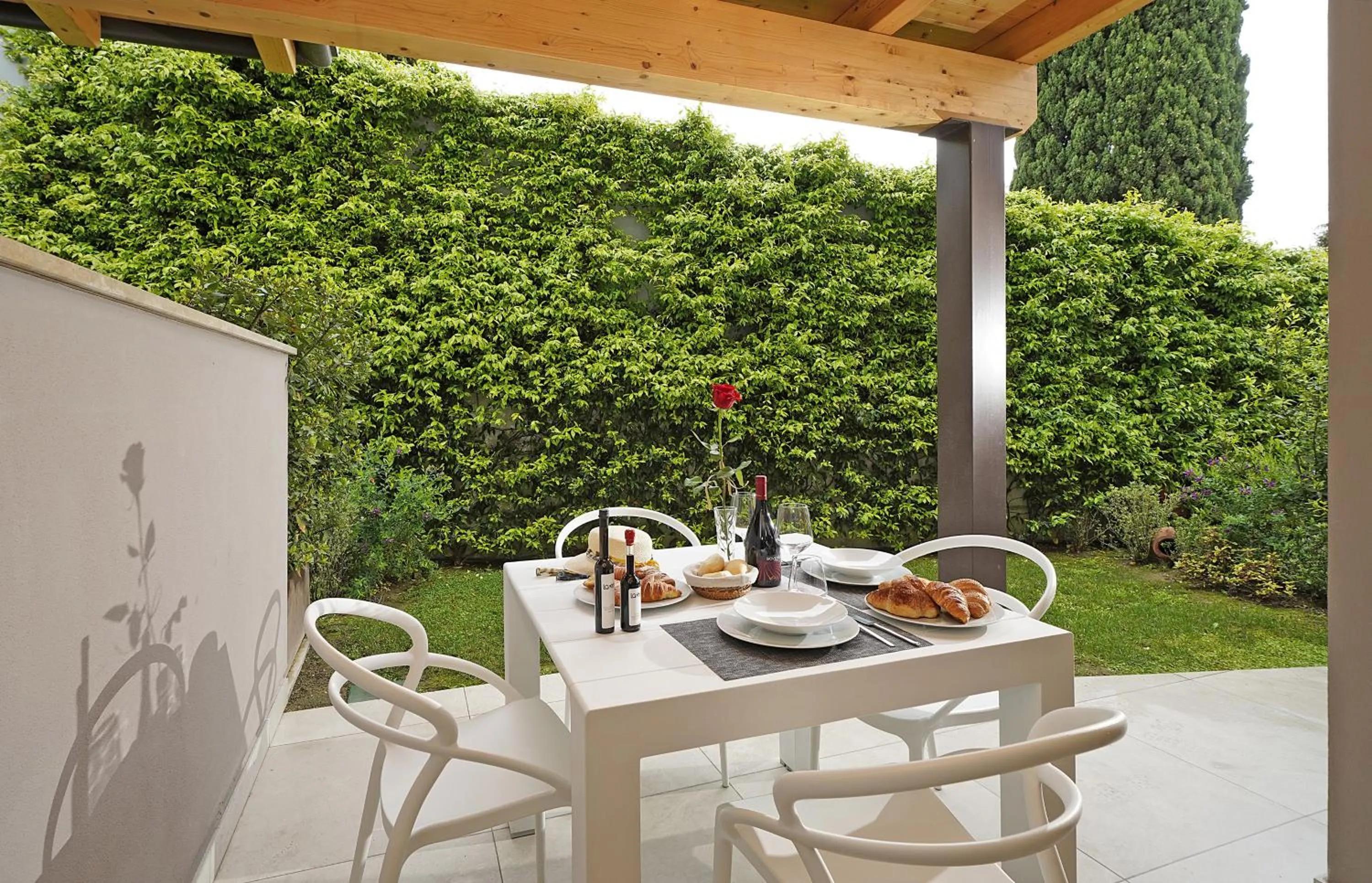 Patio in Lamasu RioVerde - Lago di Garda