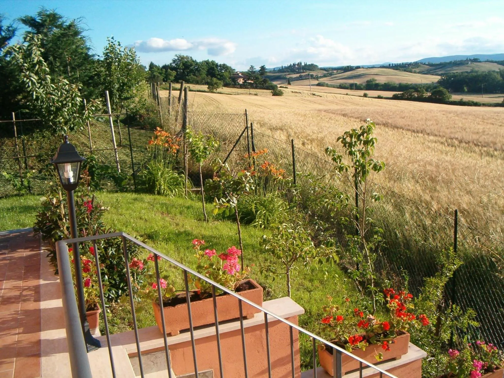 Garden in B&B La Verbena
