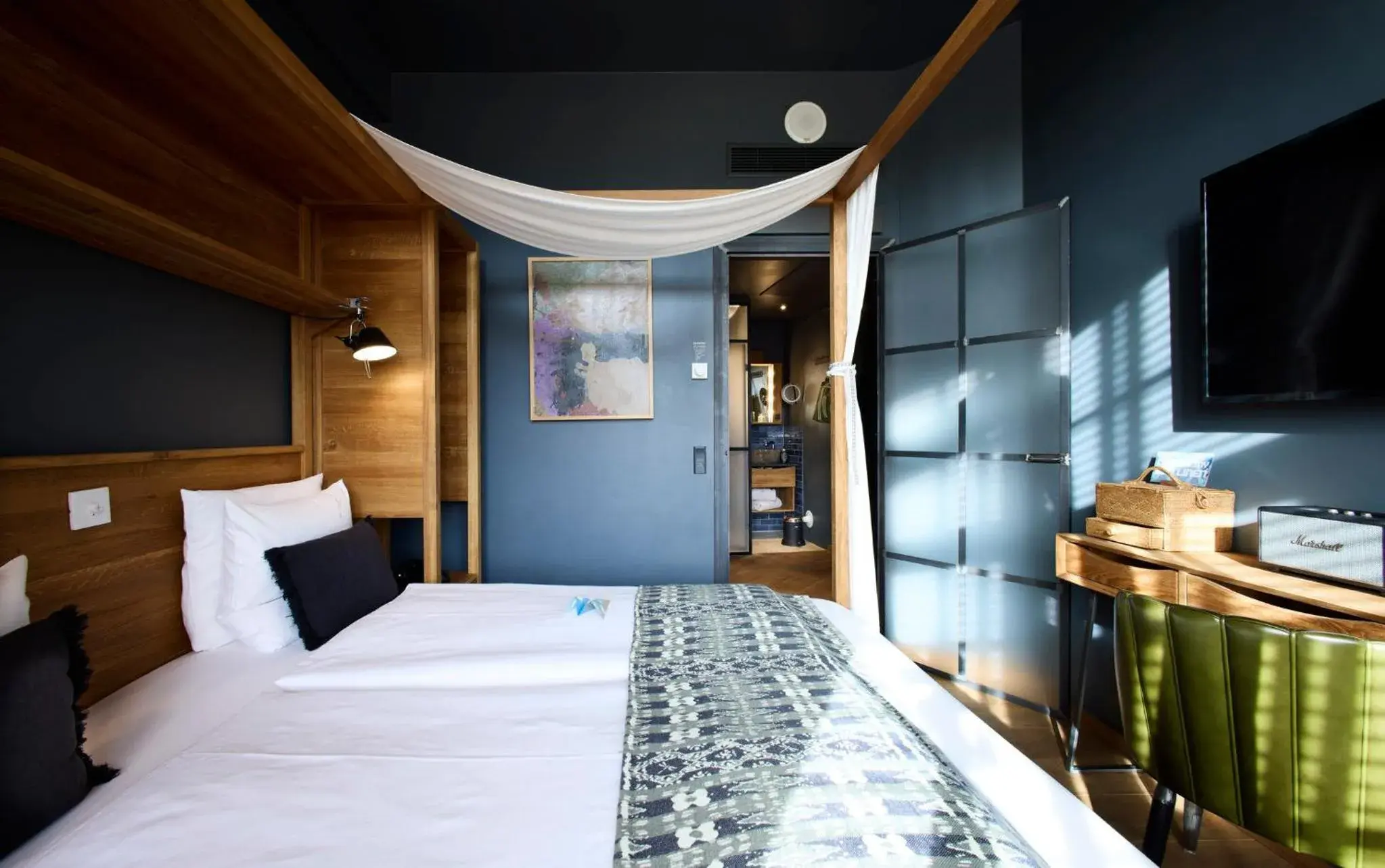 Bedroom, Bed in Bryggen Guldsmeden Bedroom, Bed in Bryggen Guldsmeden