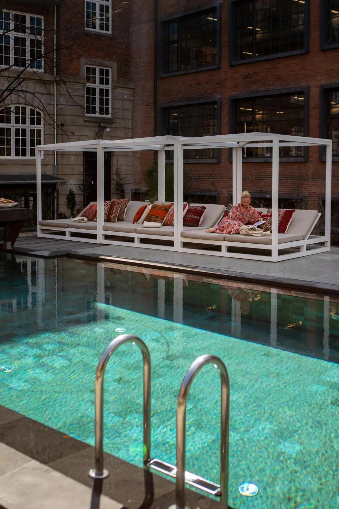 Swimming pool in Bryggen Guldsmeden
