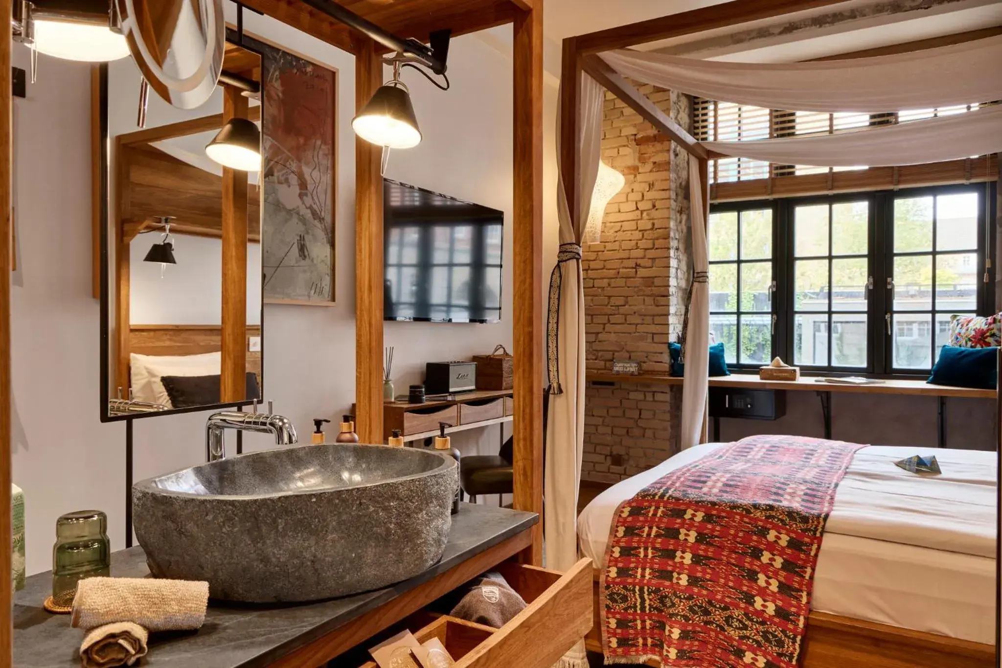 Bedroom, Bed in Bryggen Guldsmeden Bedroom, Bed in Bryggen Guldsmeden