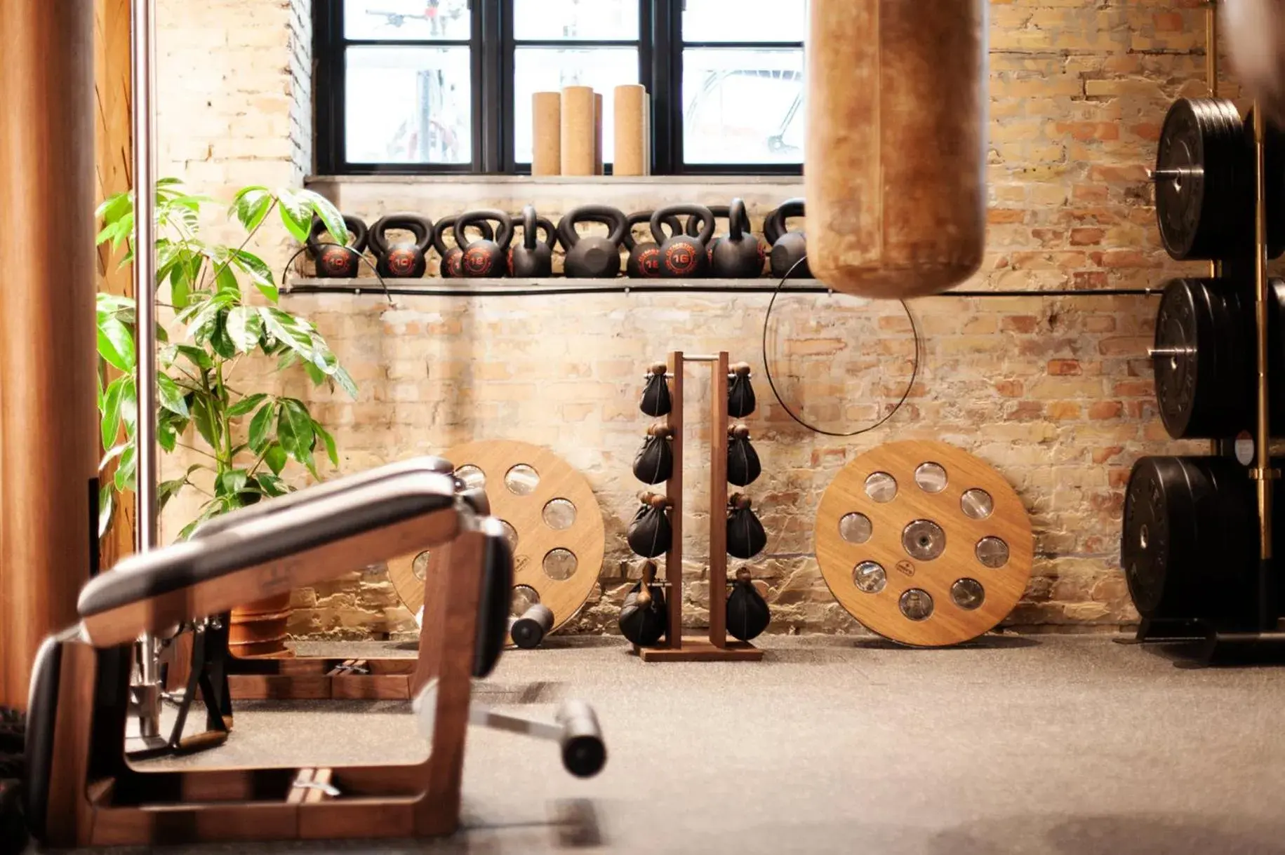 Fitness centre/facilities in Bryggen Guldsmeden Fitness centre/facilities in Bryggen Guldsmeden