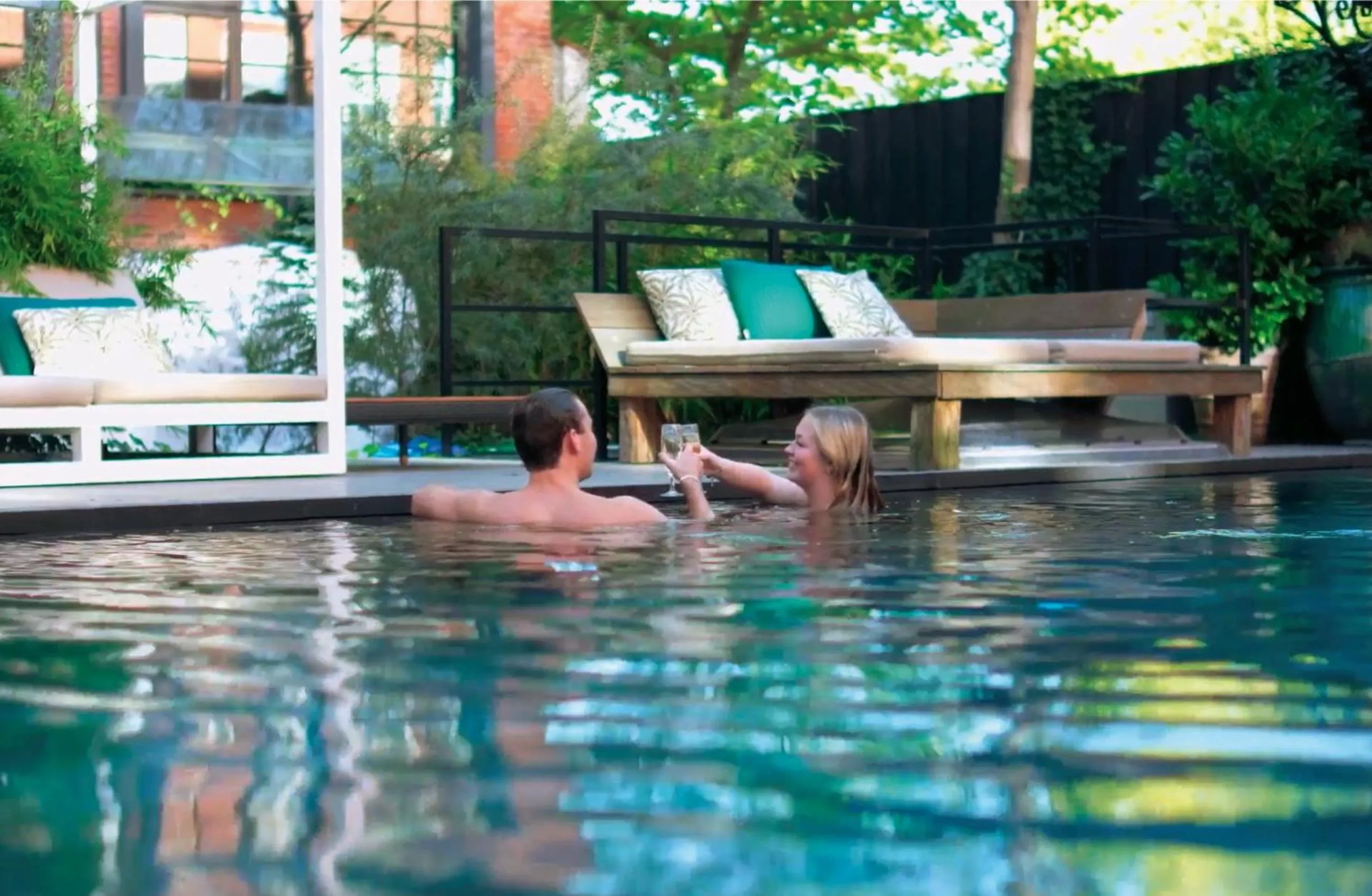 Swimming pool in Bryggen Guldsmeden