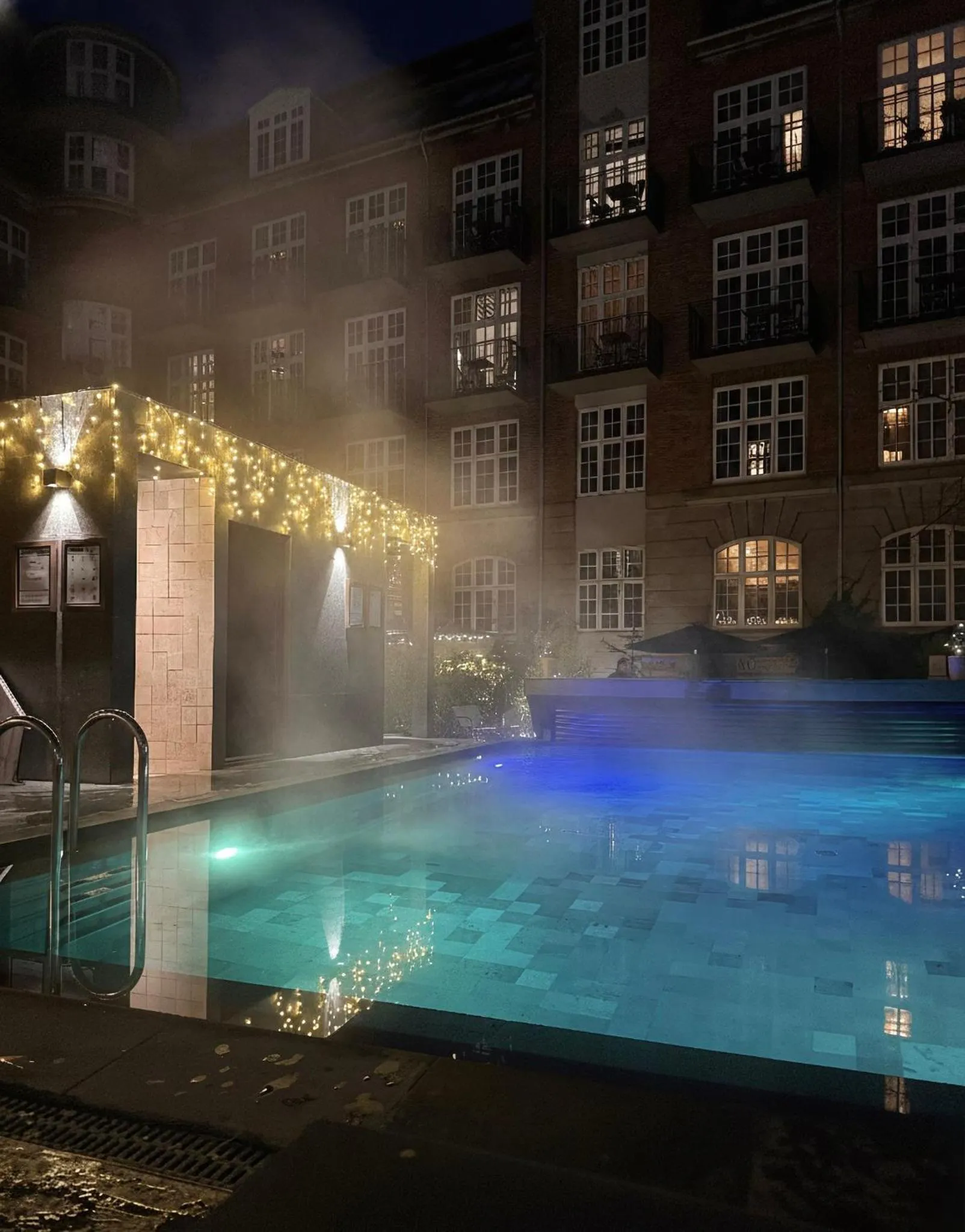 Swimming pool in Bryggen Guldsmeden