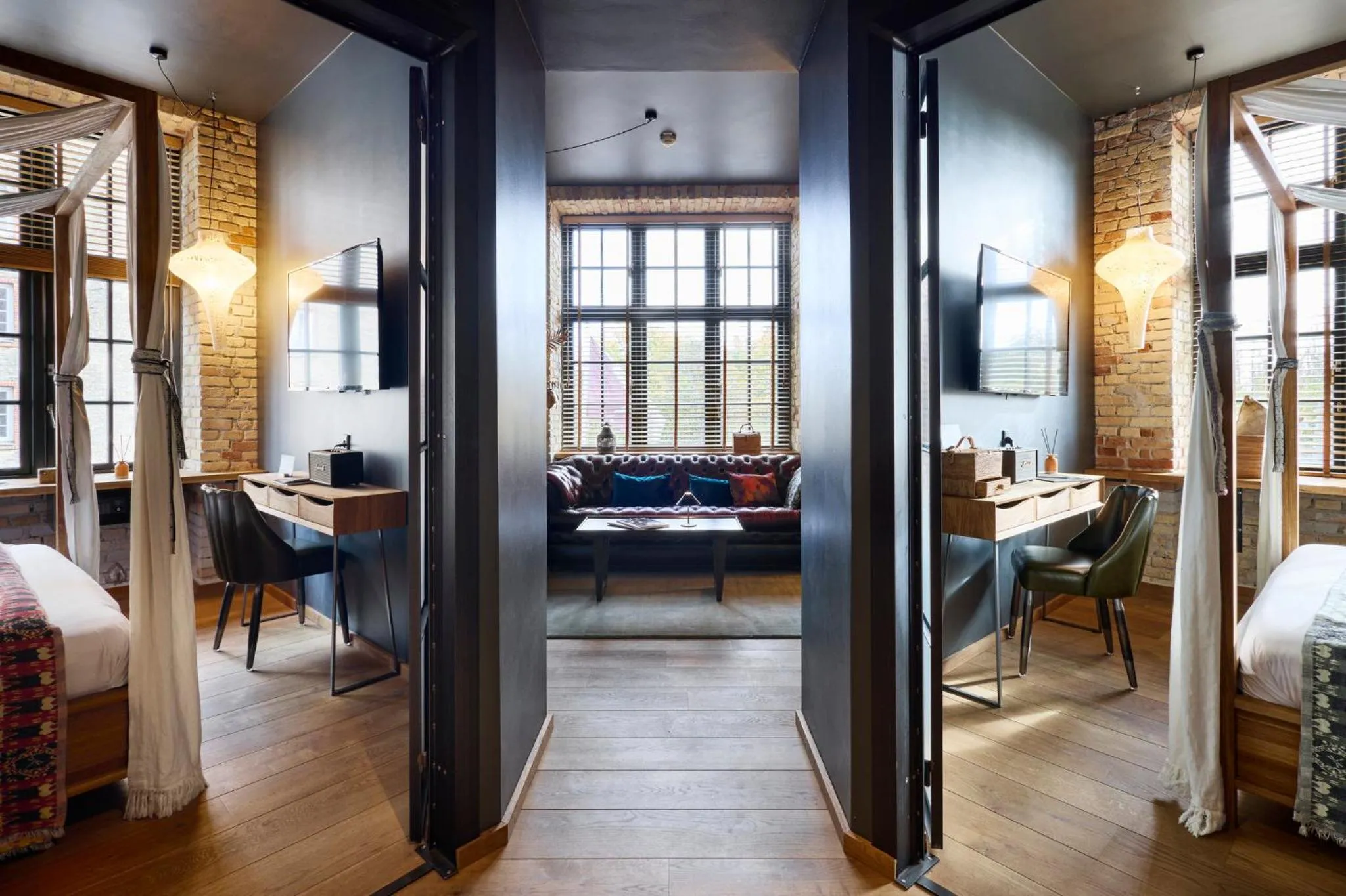 Bedroom, Bed in Bryggen Guldsmeden