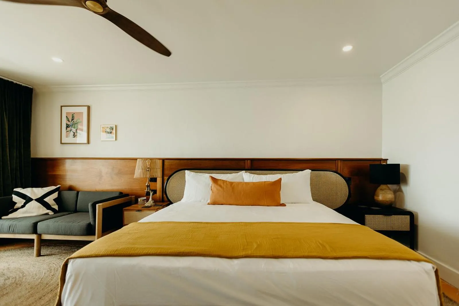 Bed in King Christian Hotel