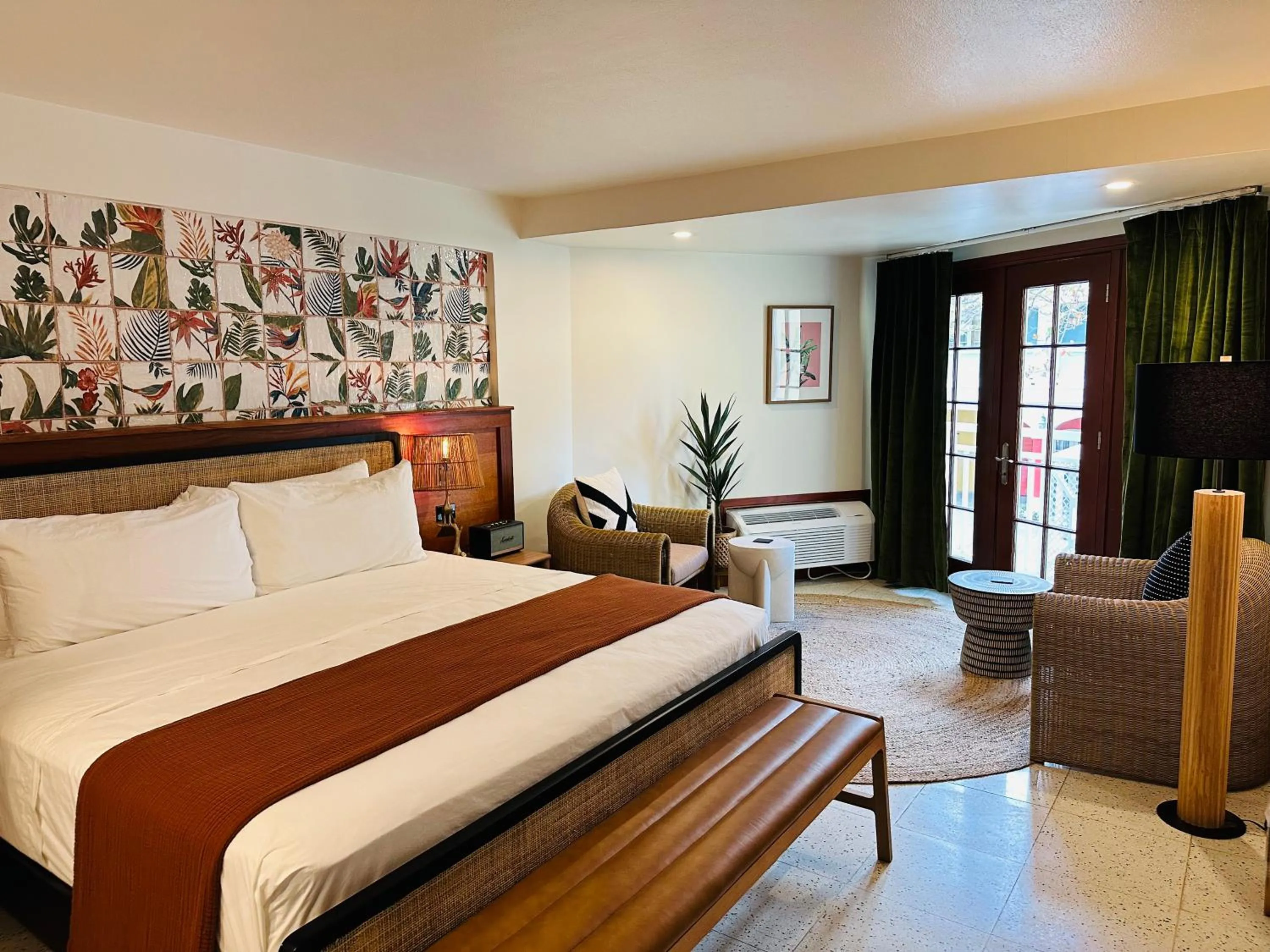 Bed in King Christian Hotel