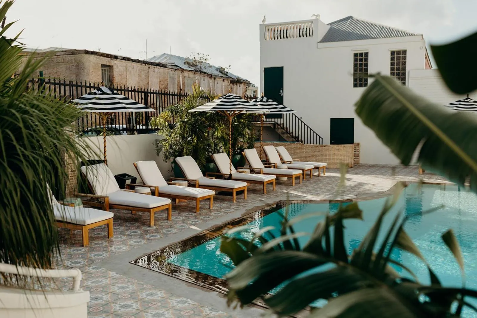 Swimming pool in King Christian Hotel