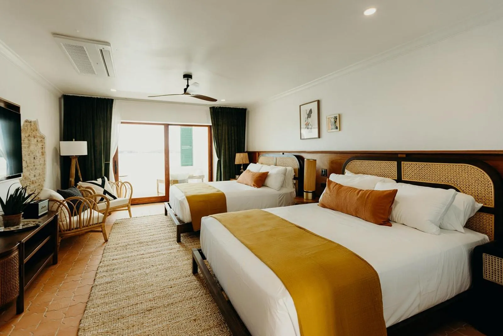 Bed in King Christian Hotel