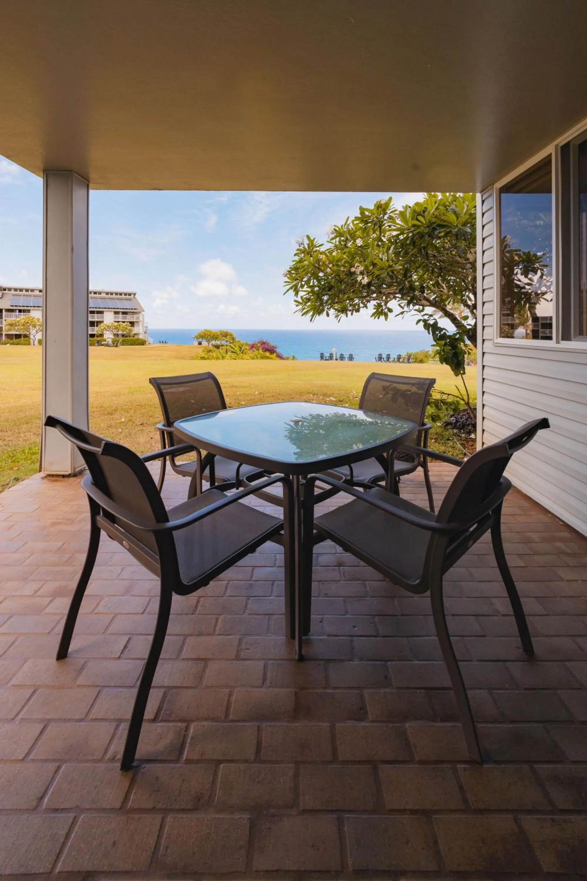 Patio in The Cliffs at Princeville