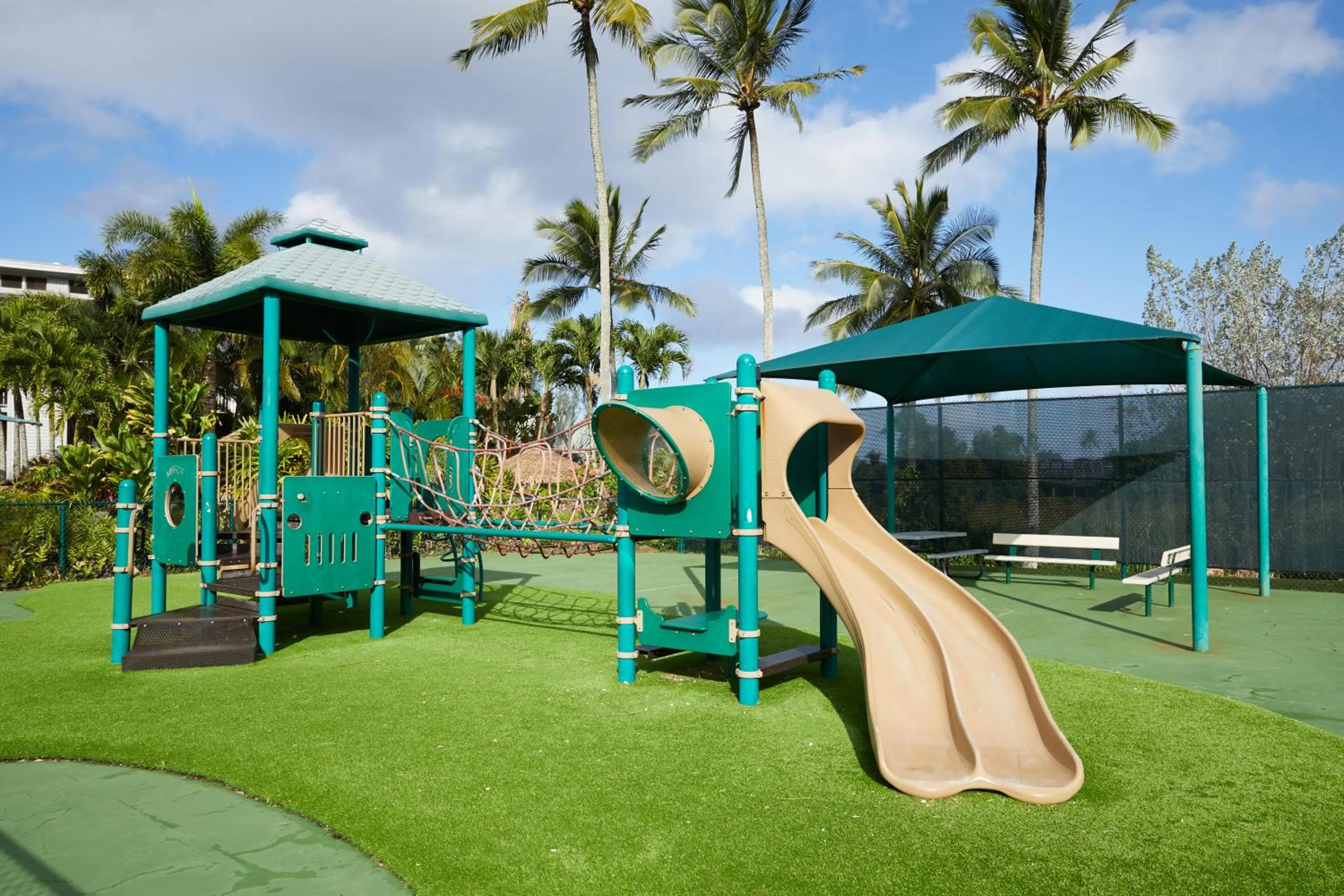 Children play ground in The Cliffs at Princeville
