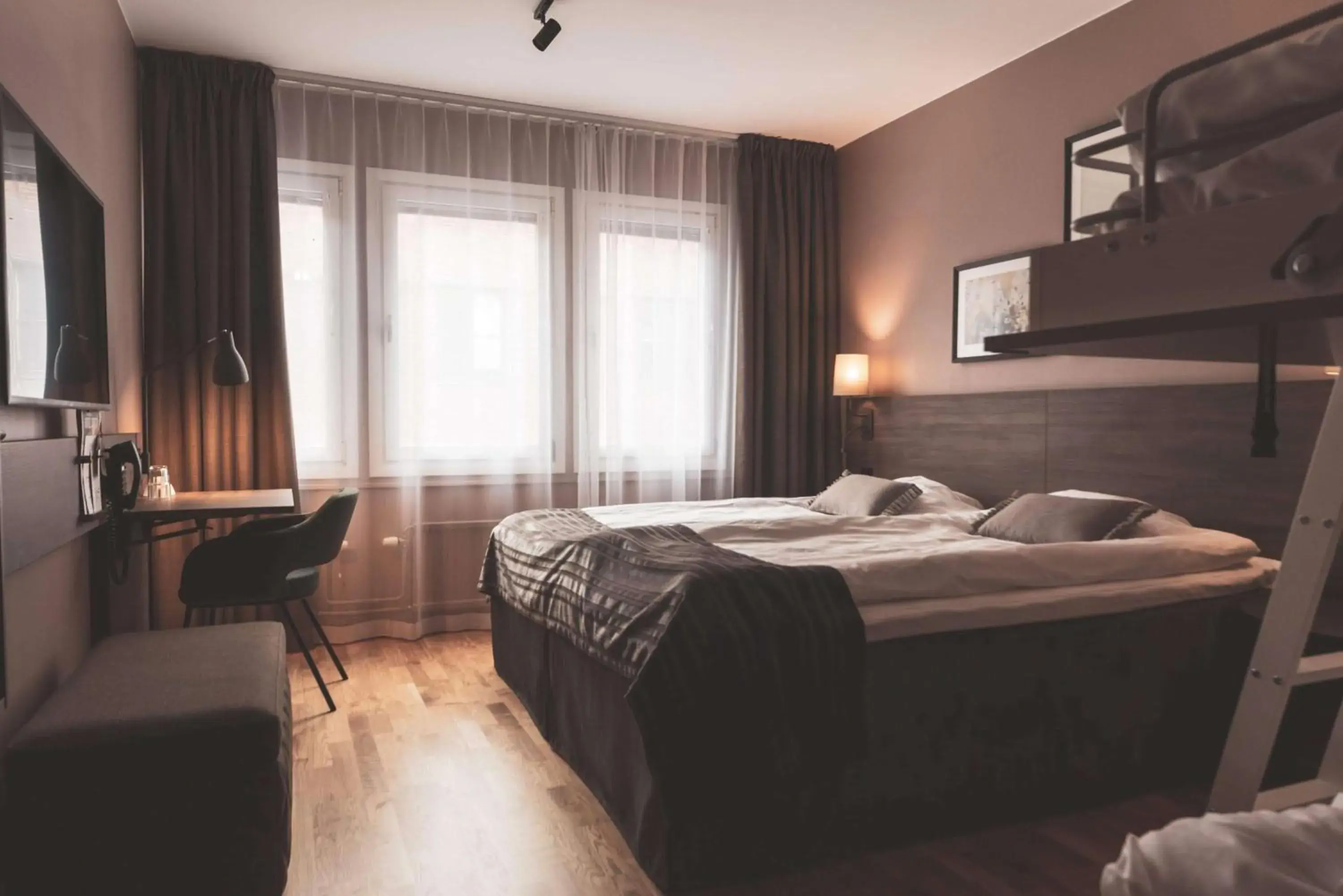 Bedroom, Bed in Scandic Hallandia Bedroom, Bed in Scandic Hallandia